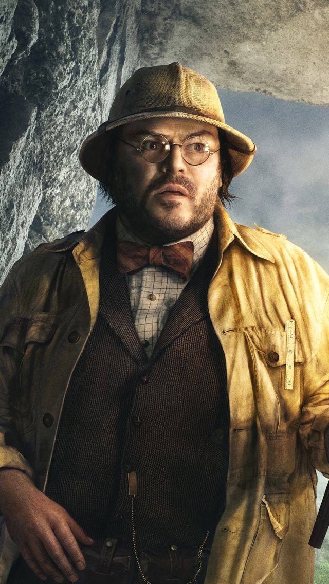 Download mobile wallpaper Movie, Jack Black, Jumanji: Welcome To The Jungle for free.