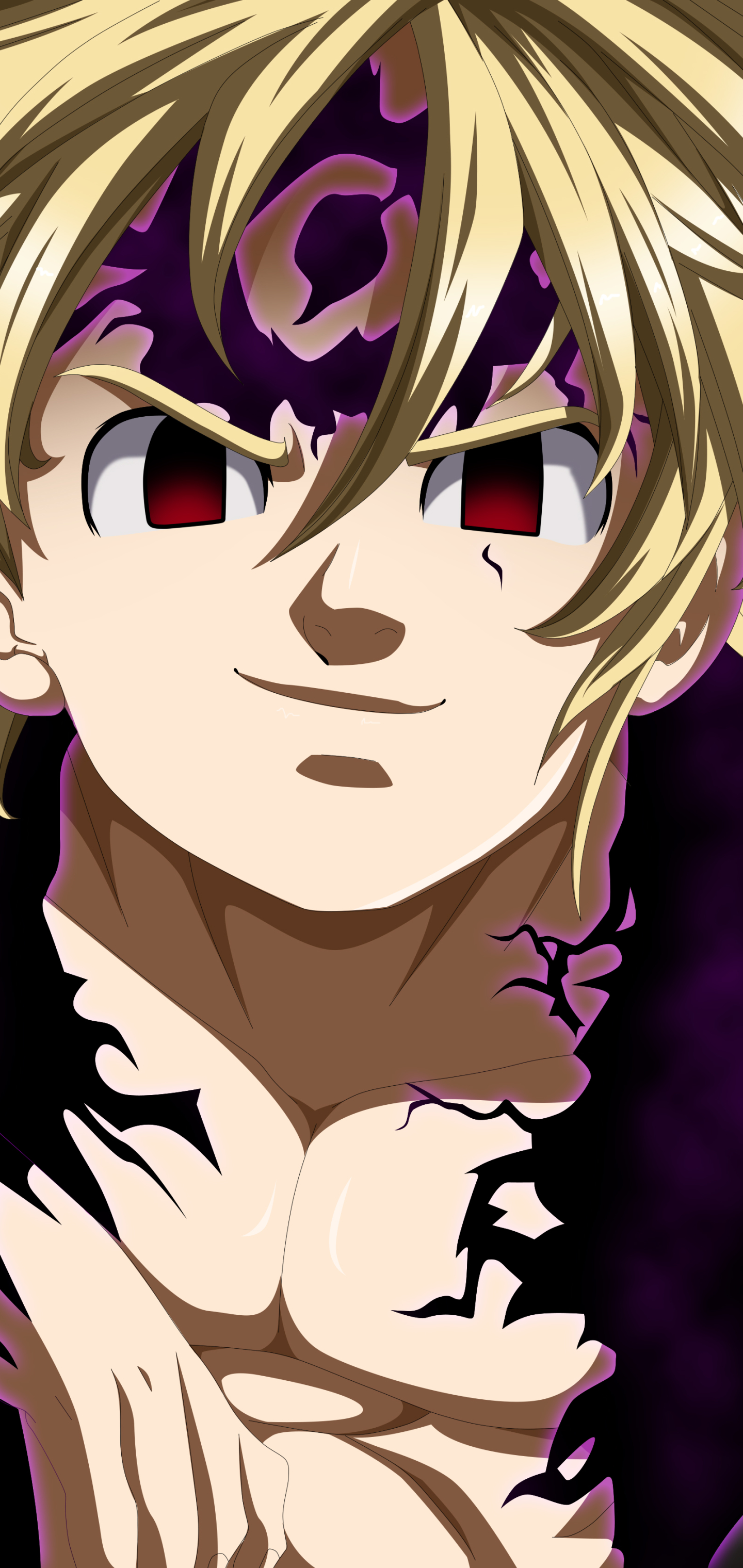 Handy-Wallpaper Blond, Blondinen, Rote Augen, Animes, The Seven Deadly Sins, Meliodas (Die Sieben Todsünden) kostenlos herunterladen.