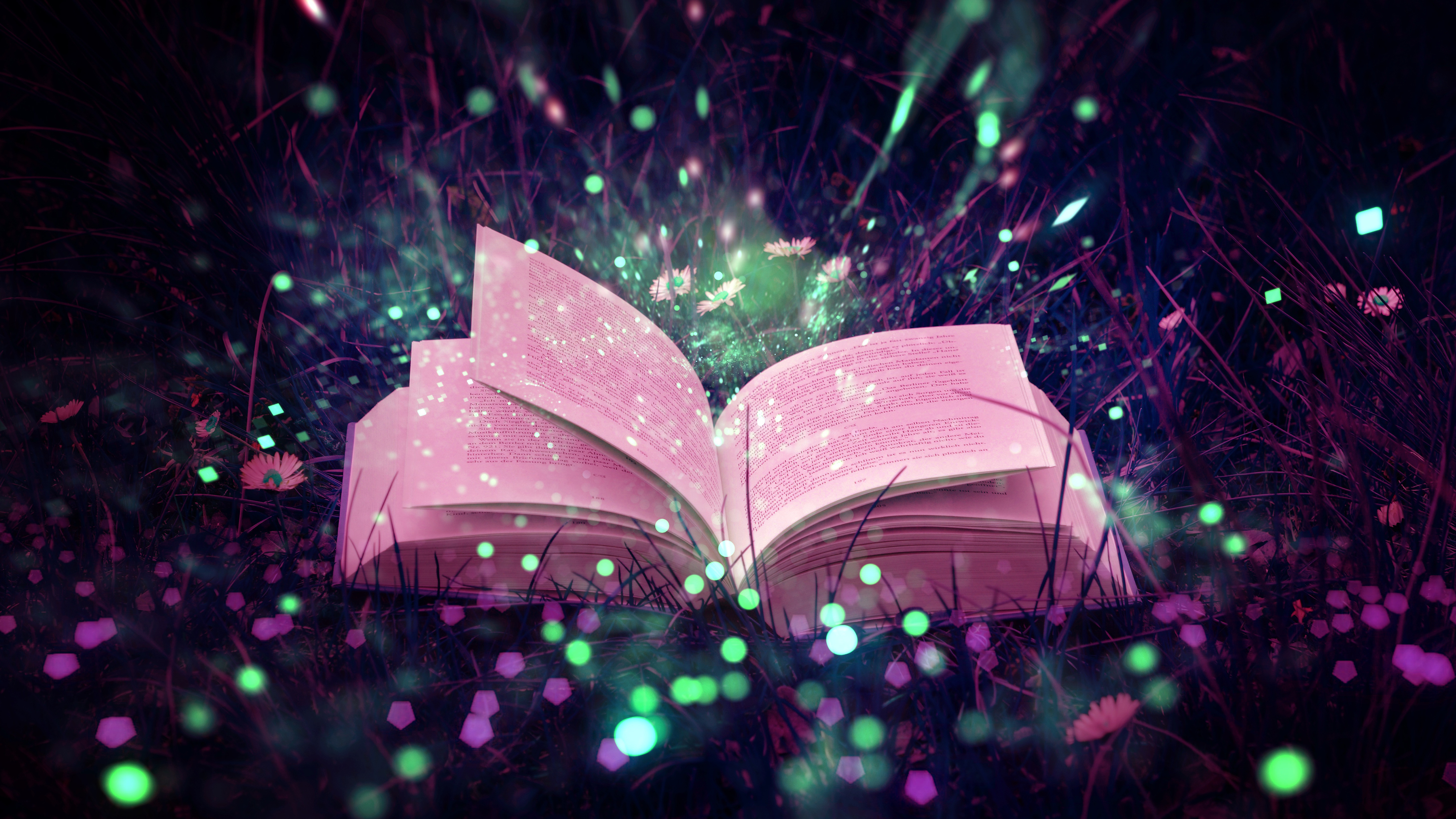 Download mobile wallpaper Book, Bokeh, Artistic for free.