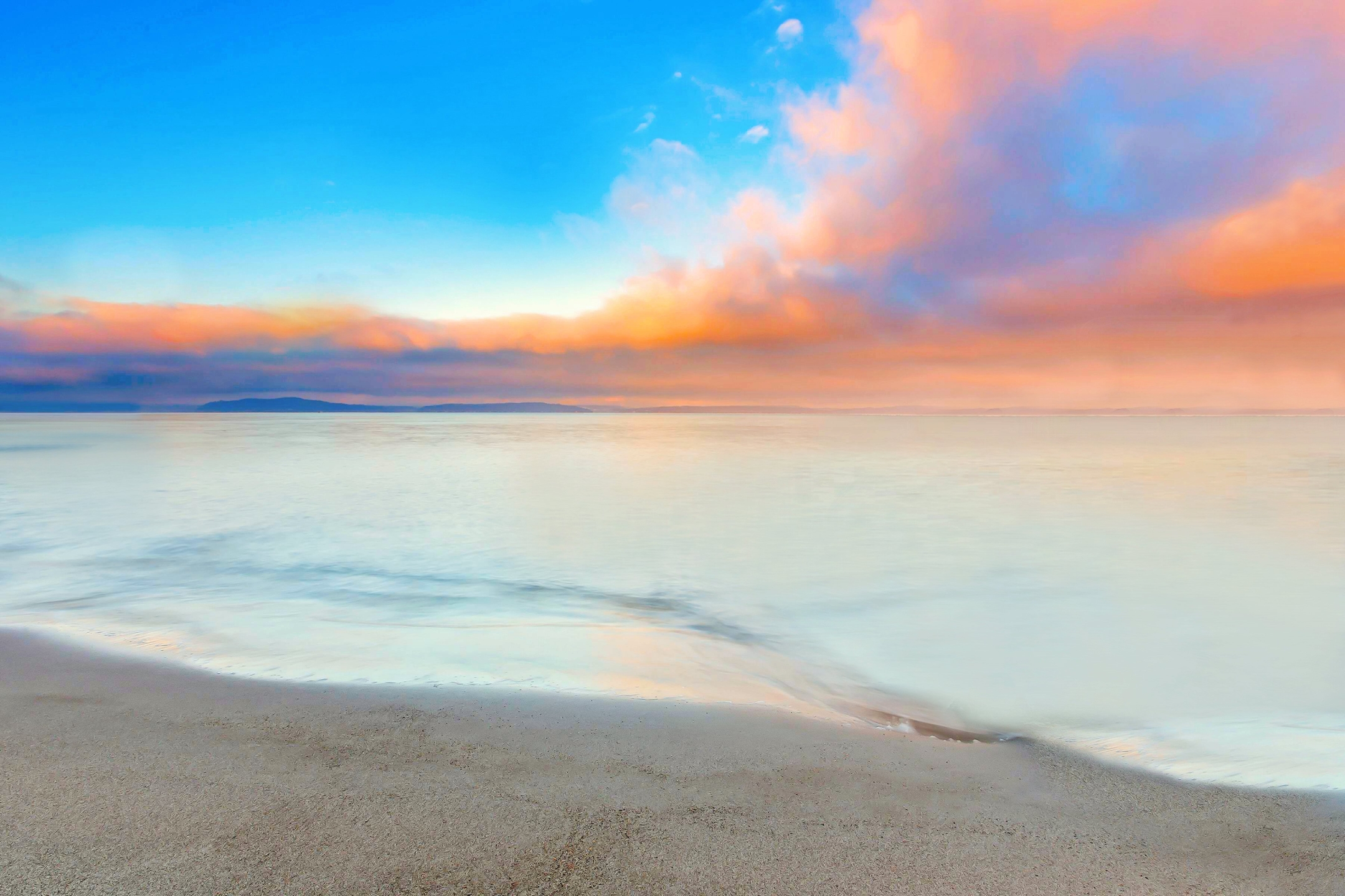 Descarga gratuita de fondo de pantalla para móvil de Cielo, Mar, Playa, Horizonte, Nube, Pintoresco, Tierra/naturaleza.