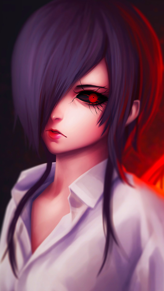 Descarga gratuita de fondo de pantalla para móvil de Animado, Tokyo Ghoul, Touka Kirishima.