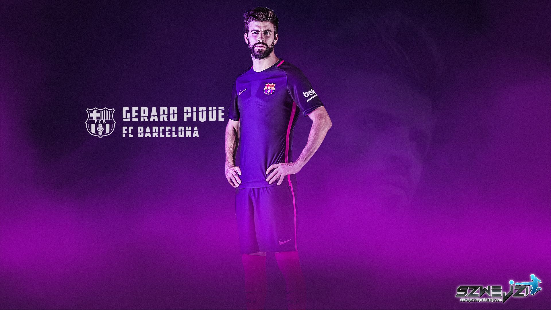 Download mobile wallpaper Sports, Soccer, Fc Barcelona, Gerard Piqué for free.
