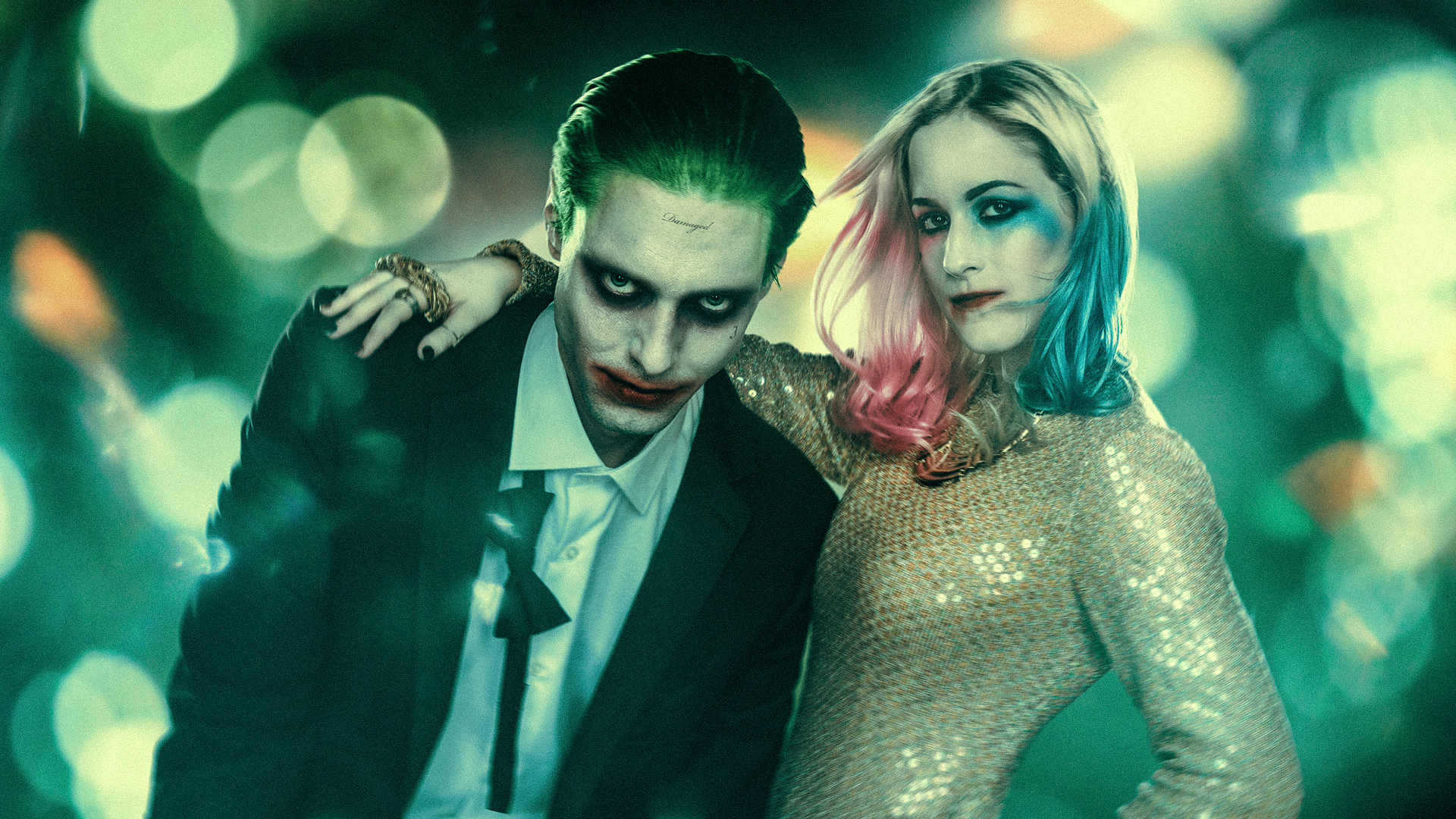 Free download wallpaper Joker, Women, Harley Quinn, Dc Comics, Cosplay on your PC desktop