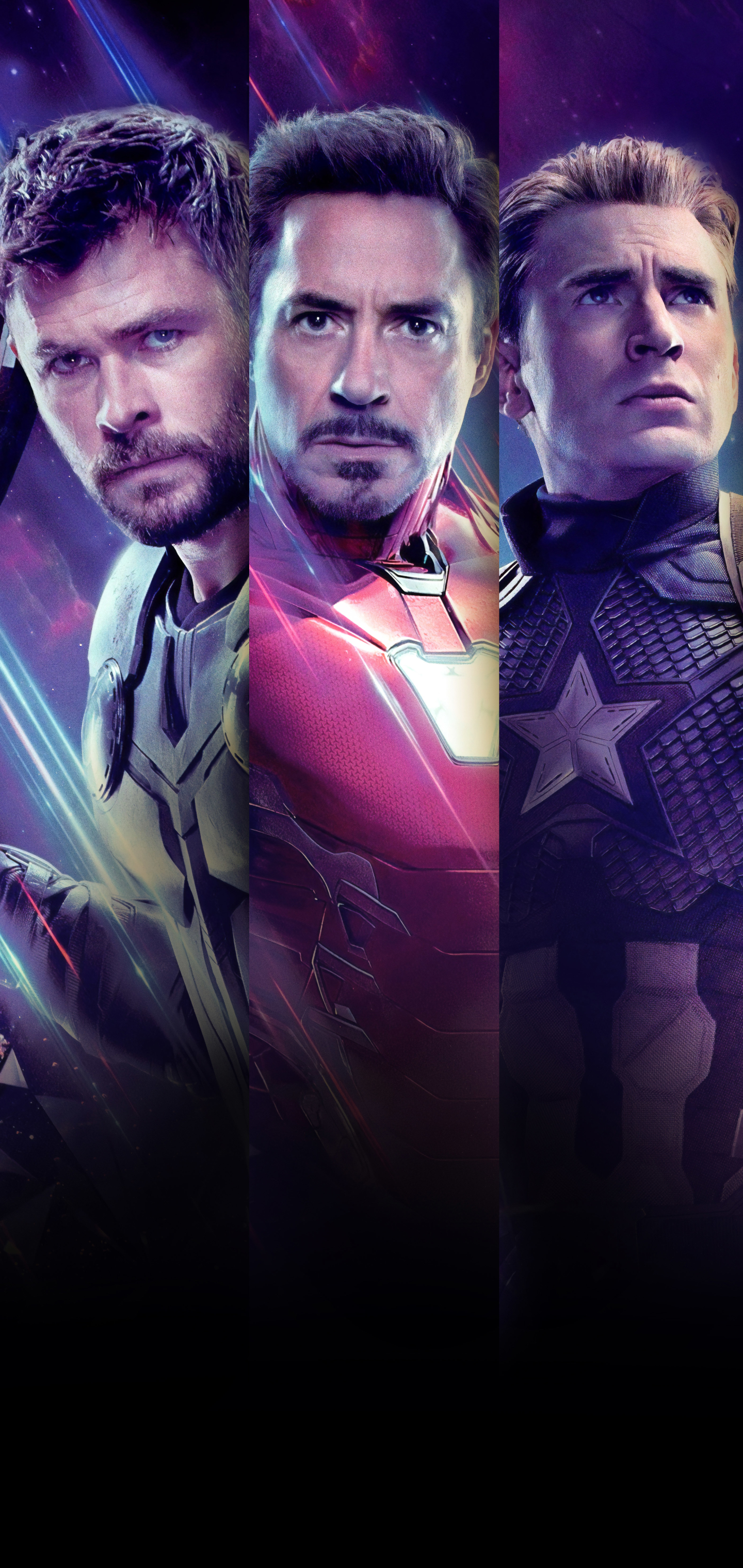 Download mobile wallpaper Iron Man, Captain America, Avengers, Robert Downey Jr, Chris Evans, Movie, Tony Stark, Thor, The Avengers, Chris Hemsworth, Avengers Endgame for free.