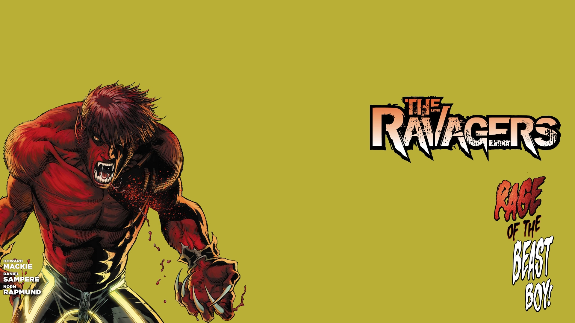 comics, the ravagers, beast boy