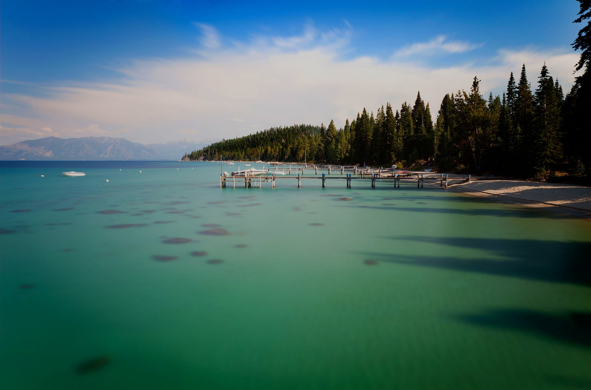 earth, lake tahoe, beach, forest, pier, lakes