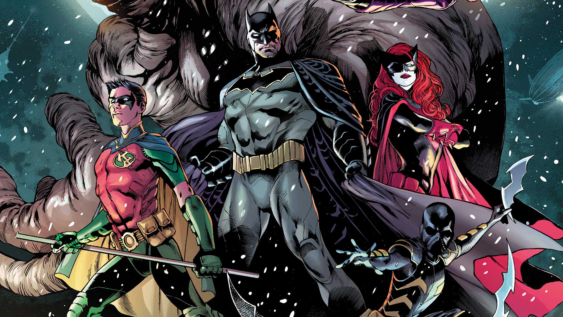 Download mobile wallpaper Batman, Comics, Robin (Dc Comics), Batwoman, Batman: Detective Comics for free.