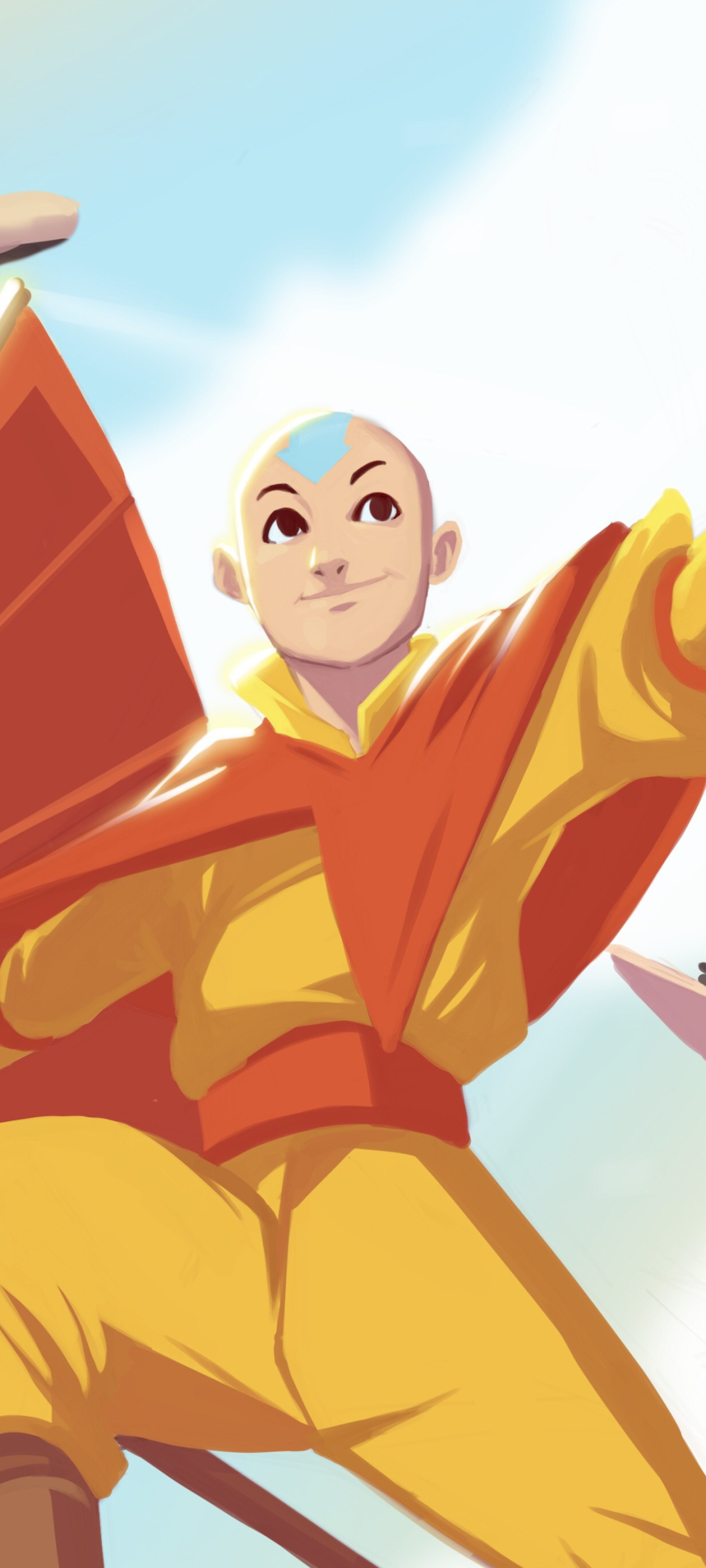 Handy-Wallpaper Animes, Aang (Avatar), Avatar: Der Letzte Luftbändiger, Avatar (Anime) kostenlos herunterladen.