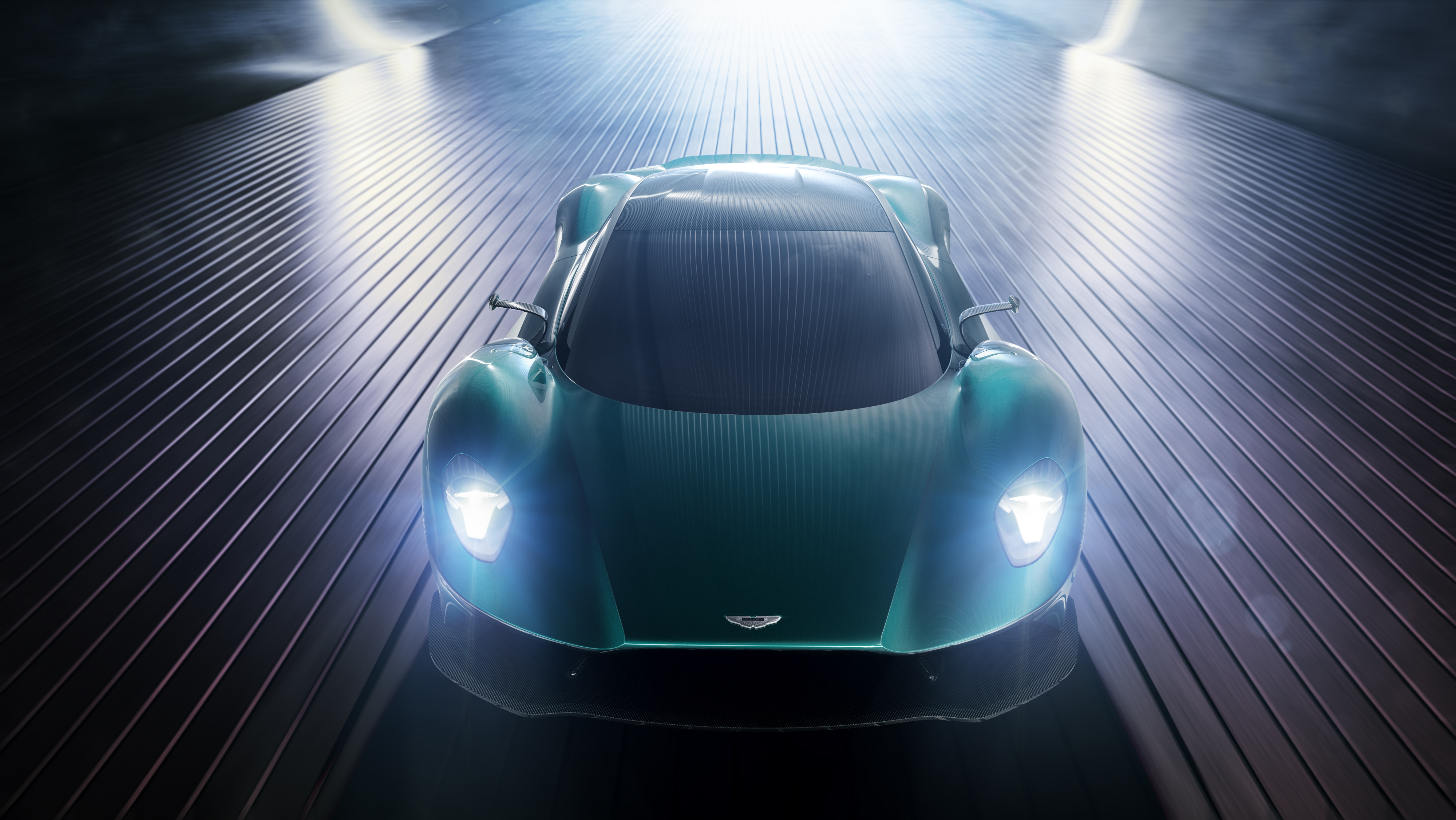 Laden Sie das Aston Martin, Autos, Supersportwagen, Aston Martin Vanquish, Fahrzeuge, Grünes Auto-Bild kostenlos auf Ihren PC-Desktop herunter