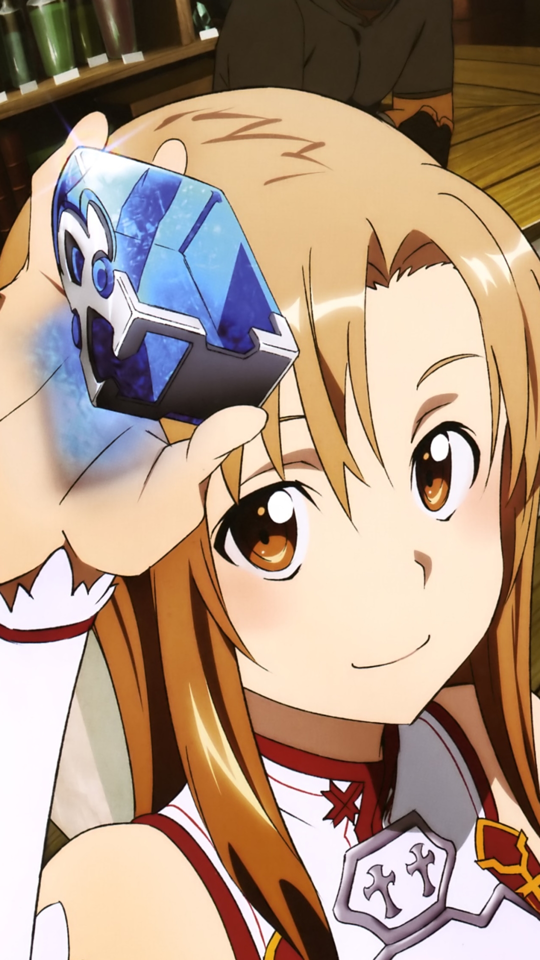 Handy-Wallpaper Animes, Asuna Yuuki, Sword Art Online, Kirito (Schwertkunst Online) kostenlos herunterladen.