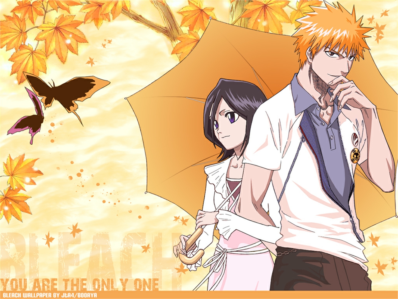 Handy-Wallpaper Bleach, Animes kostenlos herunterladen.