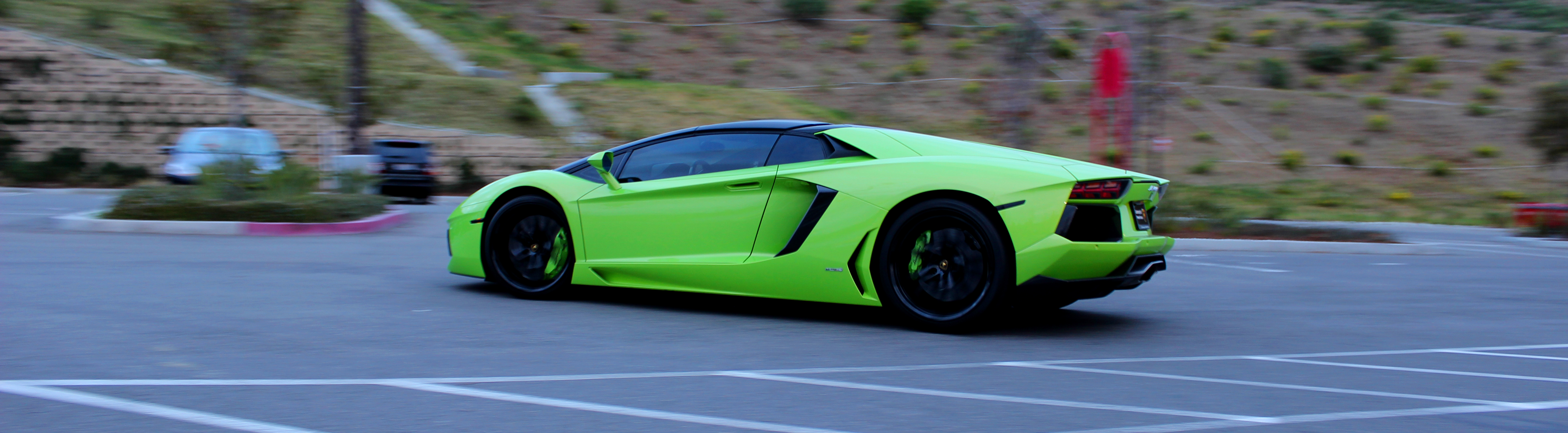 Free download wallpaper Lamborghini, Lamborghini Aventador, Vehicles on your PC desktop