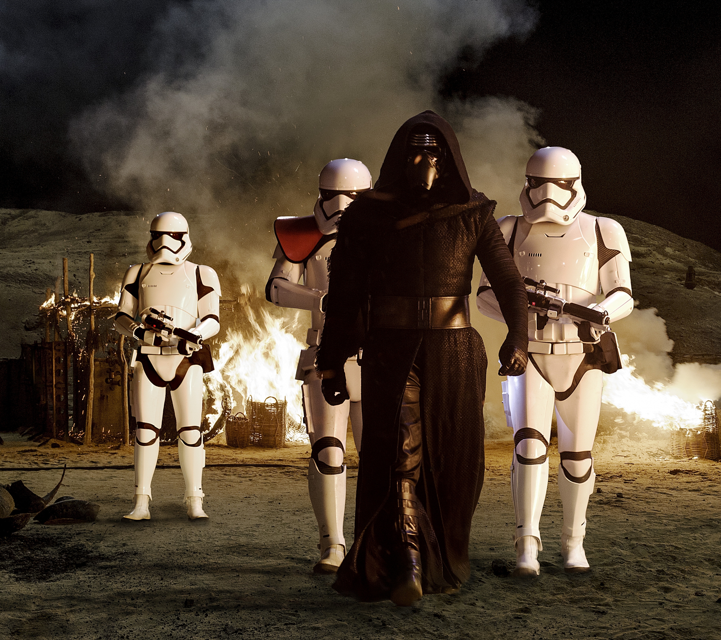 Download mobile wallpaper Star Wars, Movie, Stormtrooper, Star Wars Episode Vii: The Force Awakens, Kylo Ren for free.