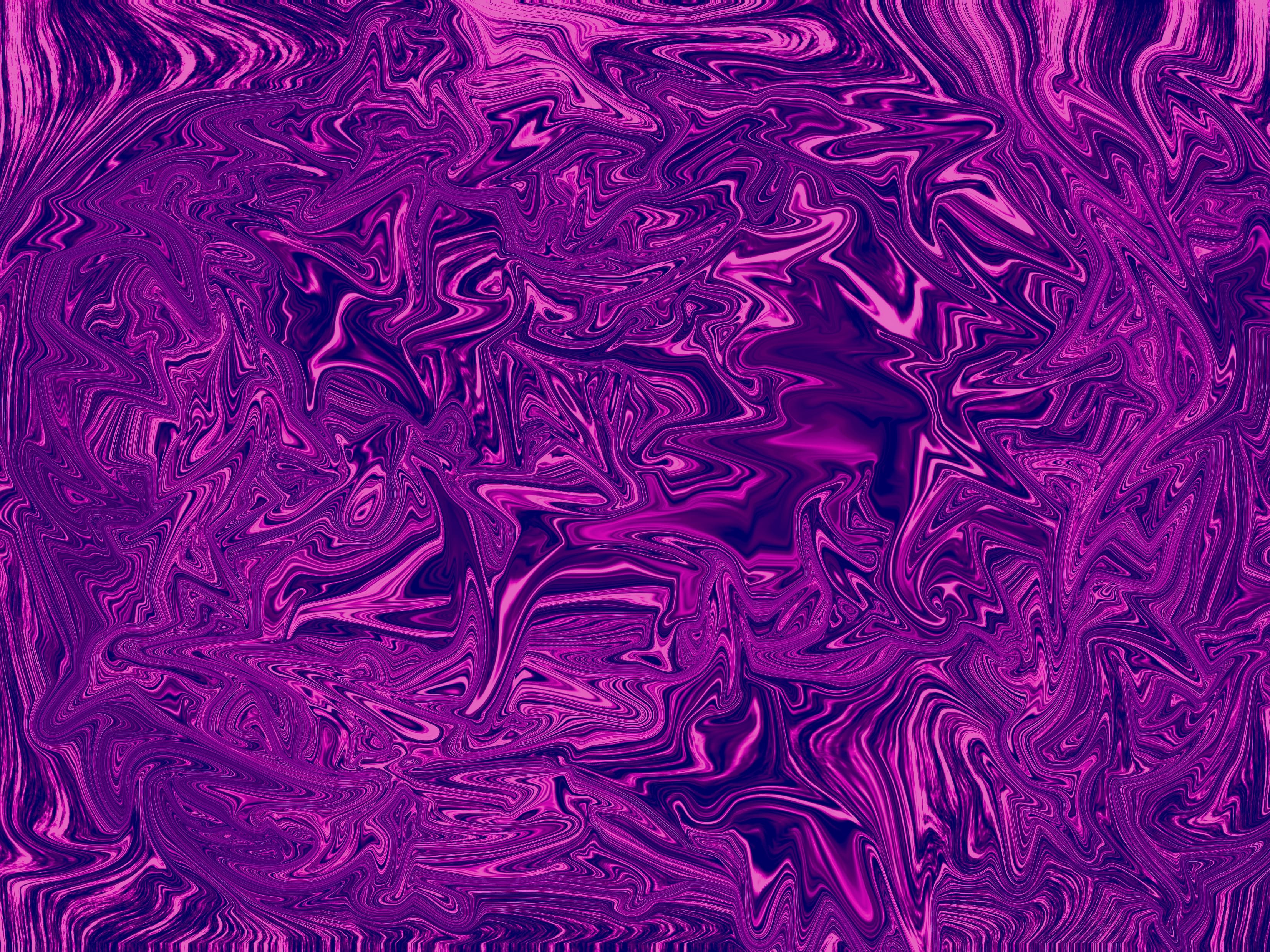 Download mobile wallpaper Ripples, Ripple, Wavy, Violet, Surface, Abstract, Purple for free.
