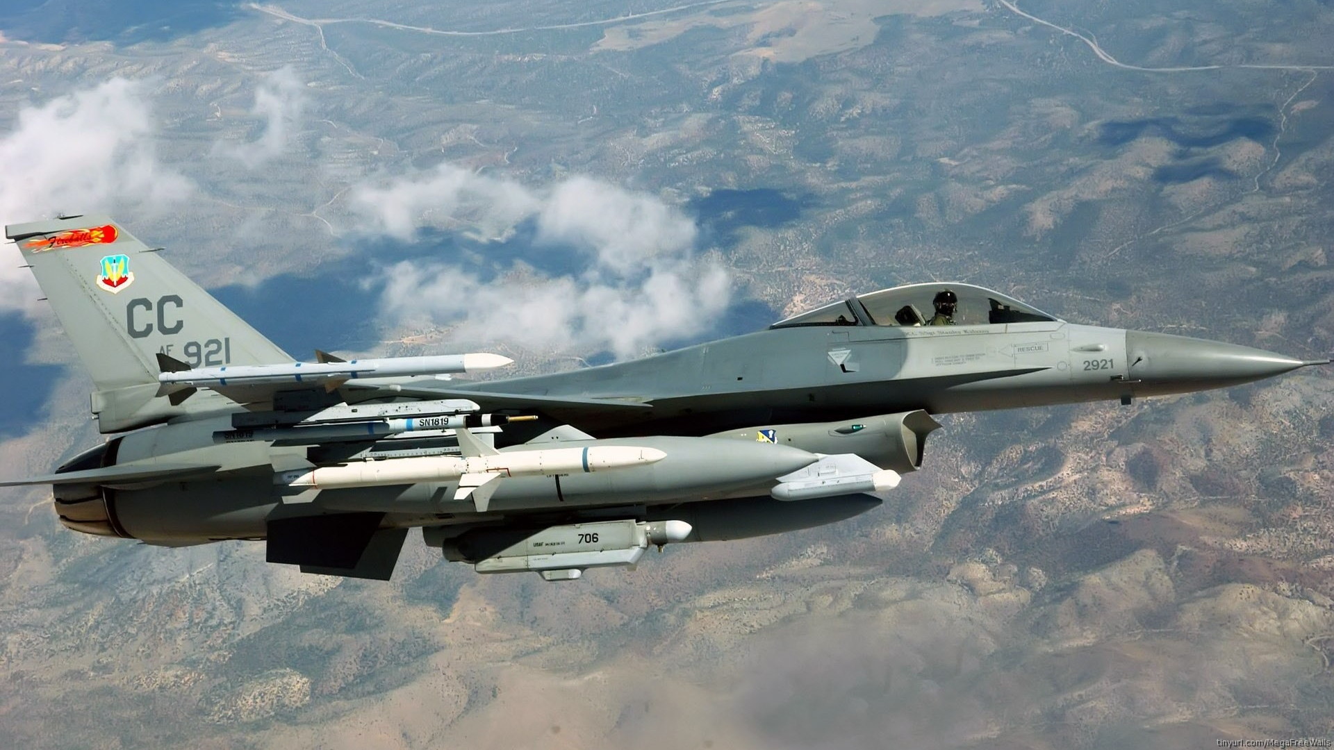 Baixe gratuitamente a imagem Aeronave, Militar, Caça A Jato, General Dynamics F 16 Fighting Falcon na área de trabalho do seu PC