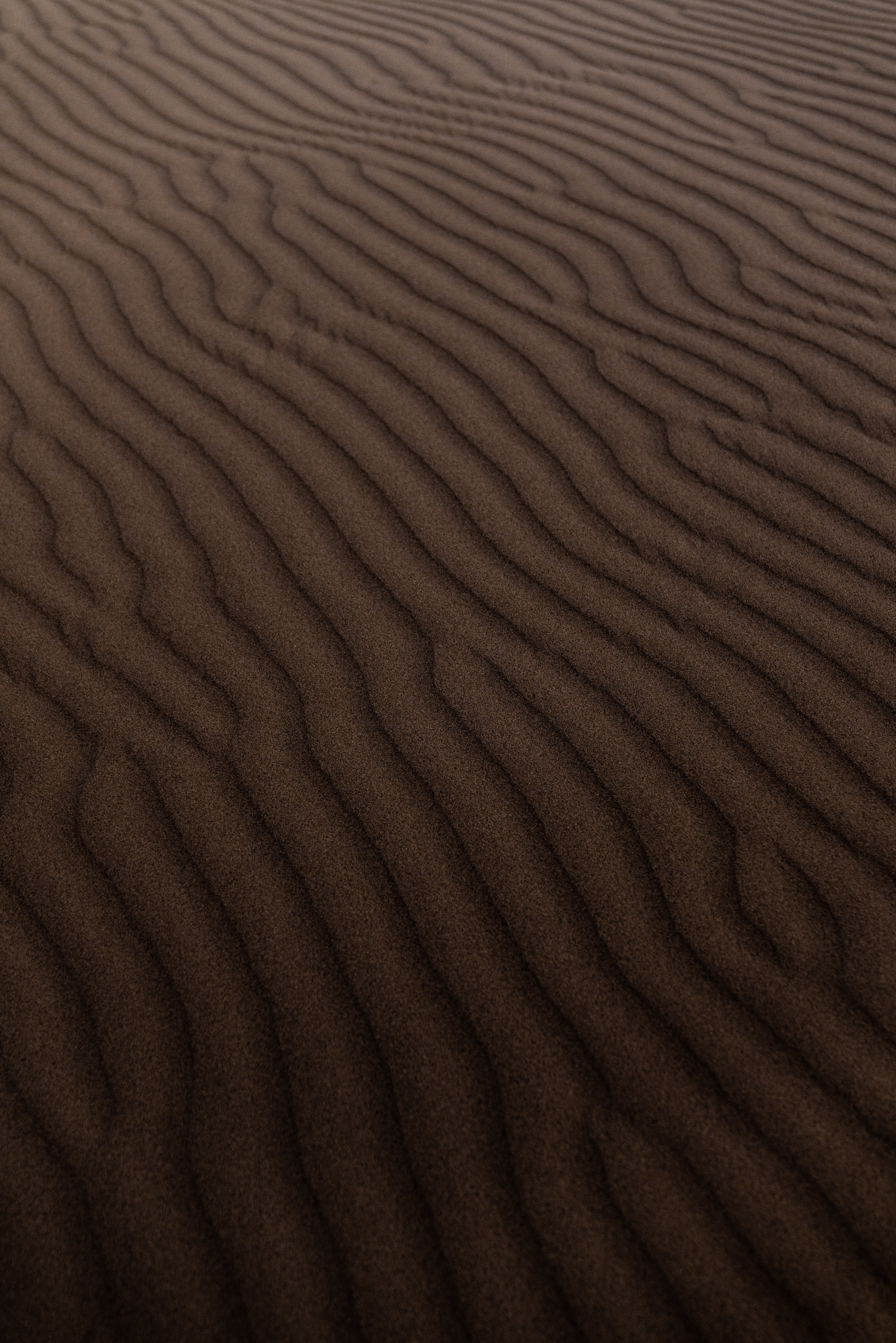 Download mobile wallpaper Waves, Sand, Traces, Wavy, Desert, Texture, Textures for free.