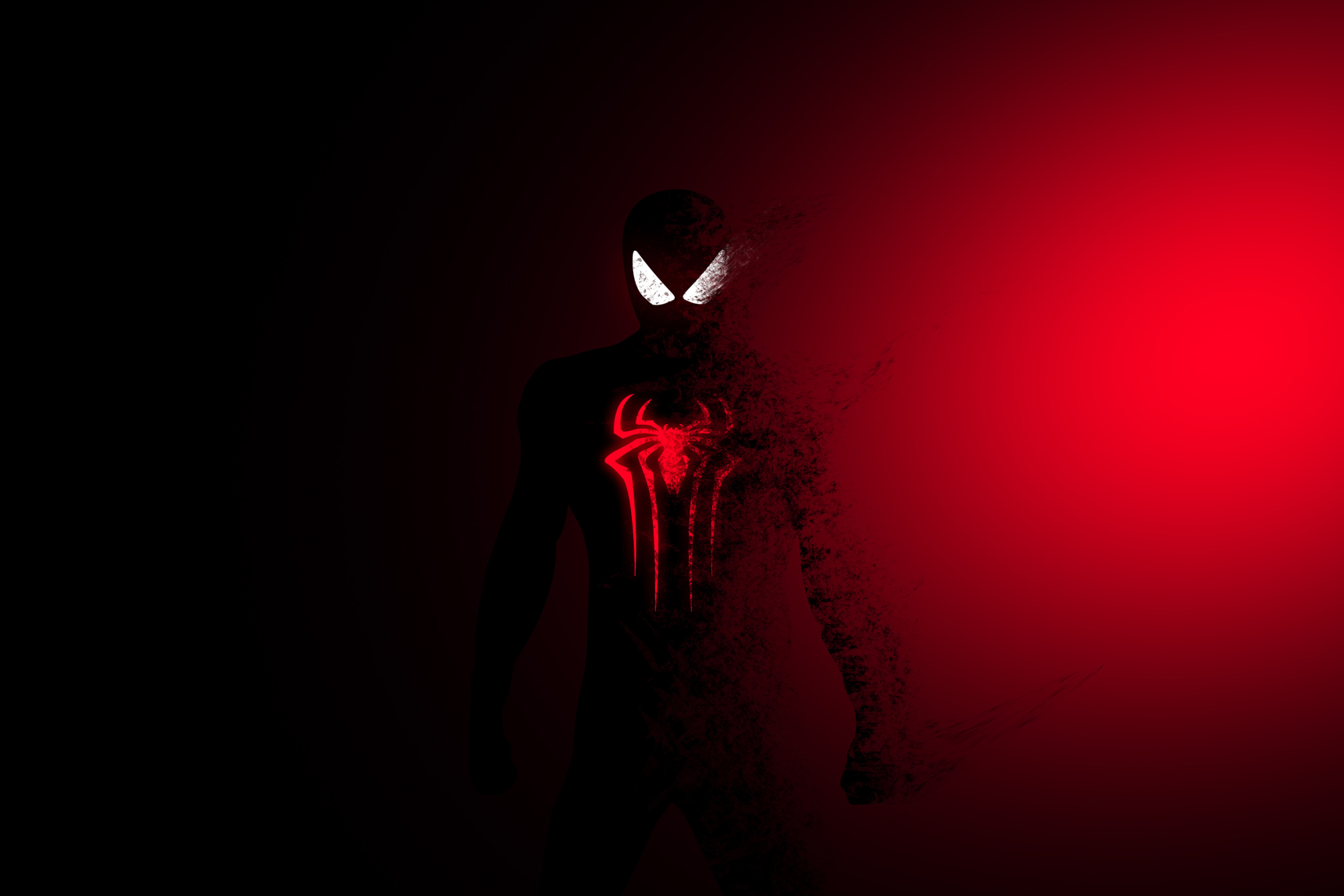 Laden Sie das Minimalistisch, Comics, Spider Man-Bild kostenlos auf Ihren PC-Desktop herunter