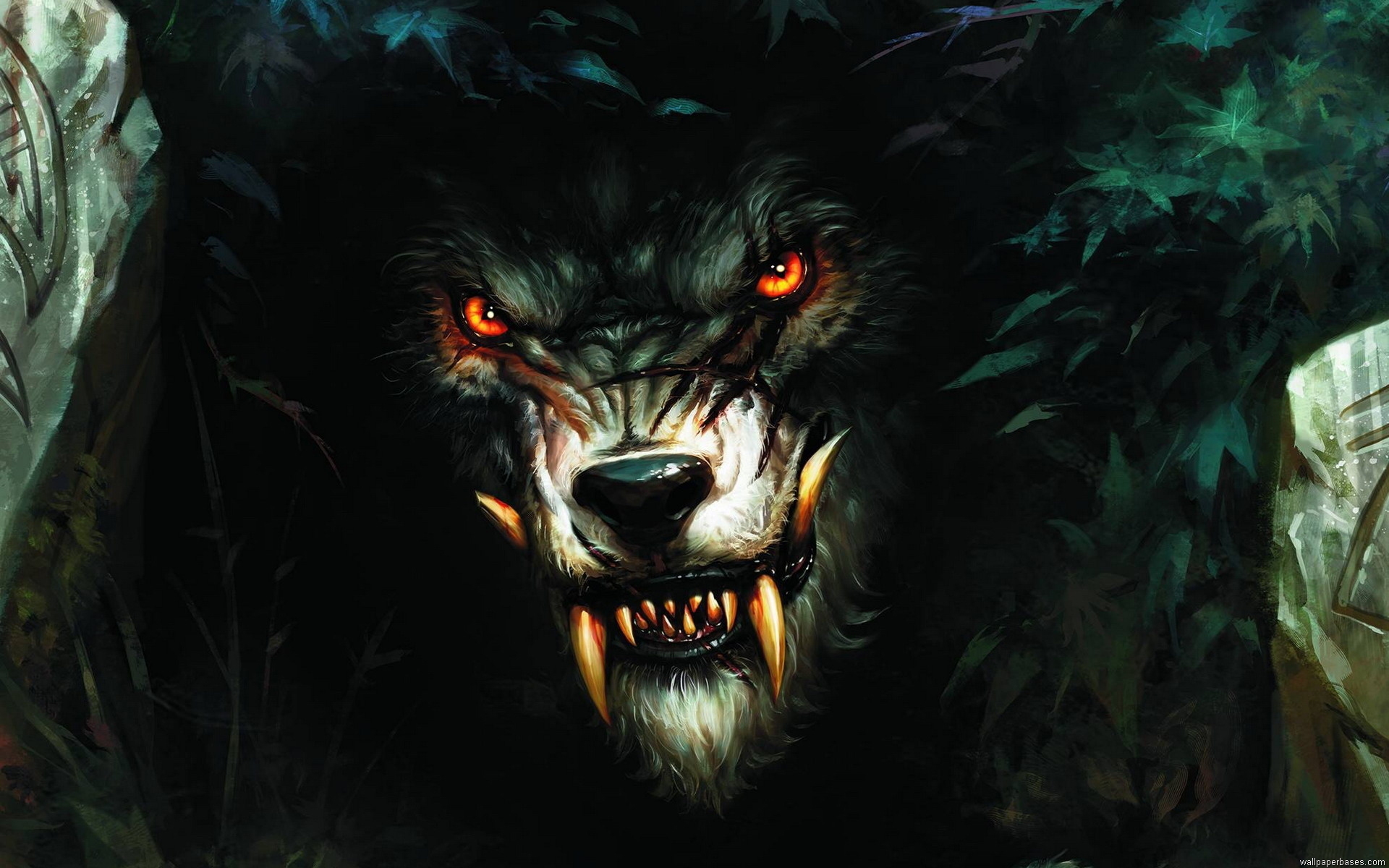 608378 Bild herunterladen wolf, düster, werwolf - Hintergrundbilder und Bildschirmschoner kostenlos