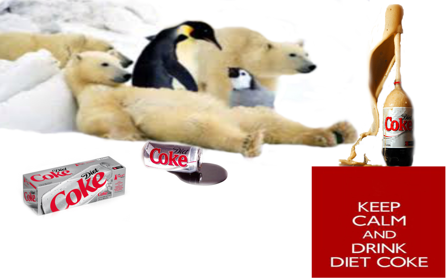 Baixar papel de parede para celular de Humor, Coca Diet gratuito.
