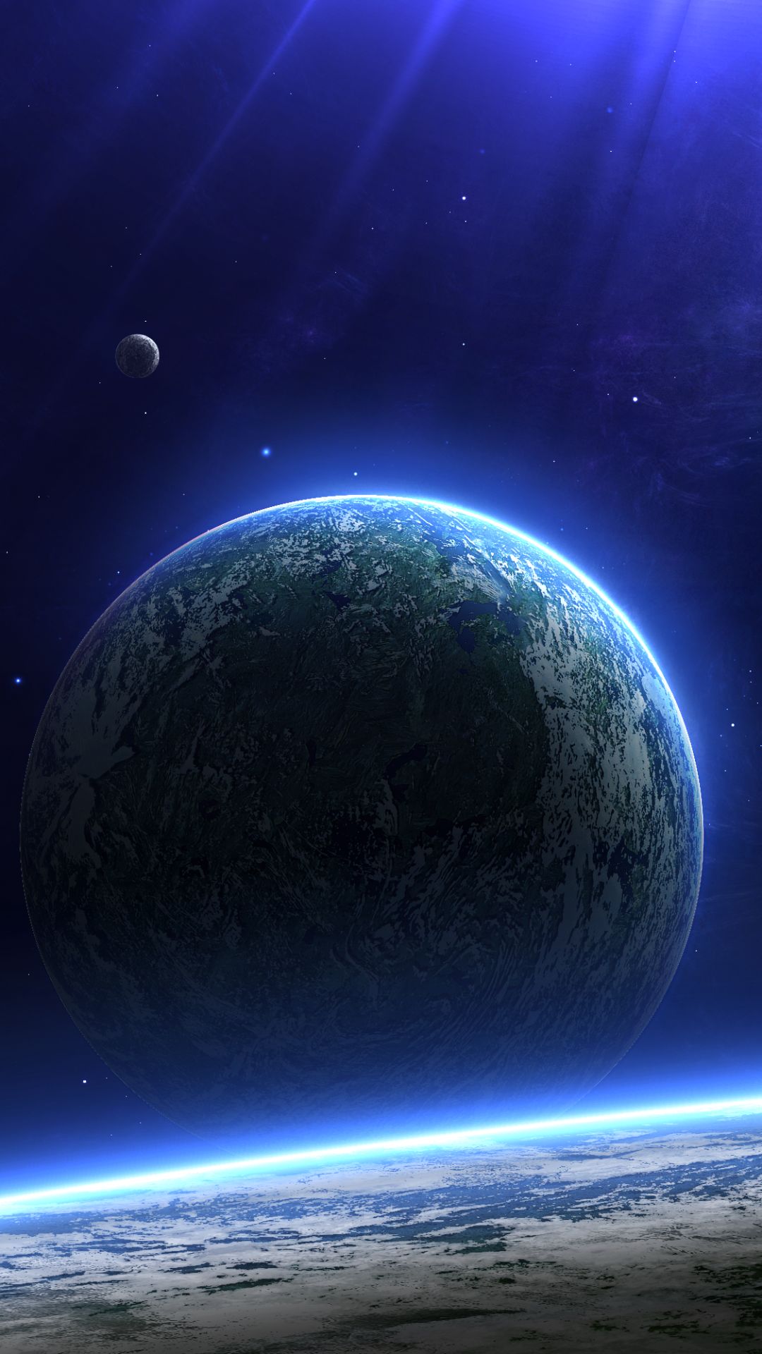 Download mobile wallpaper Stars, Space, Planet, Sci Fi for free.