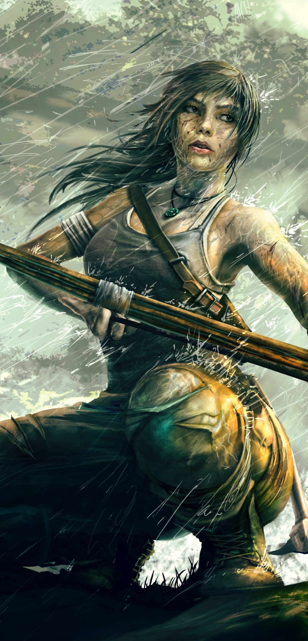 Téléchargez des papiers peints mobile Tomb Raider, Arc, Jeux Vidéo, Lara Croft gratuitement.