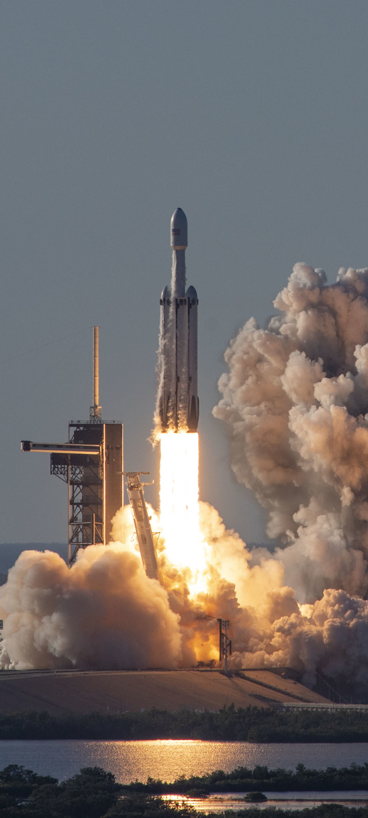 technology, spacex, lift off, rocket