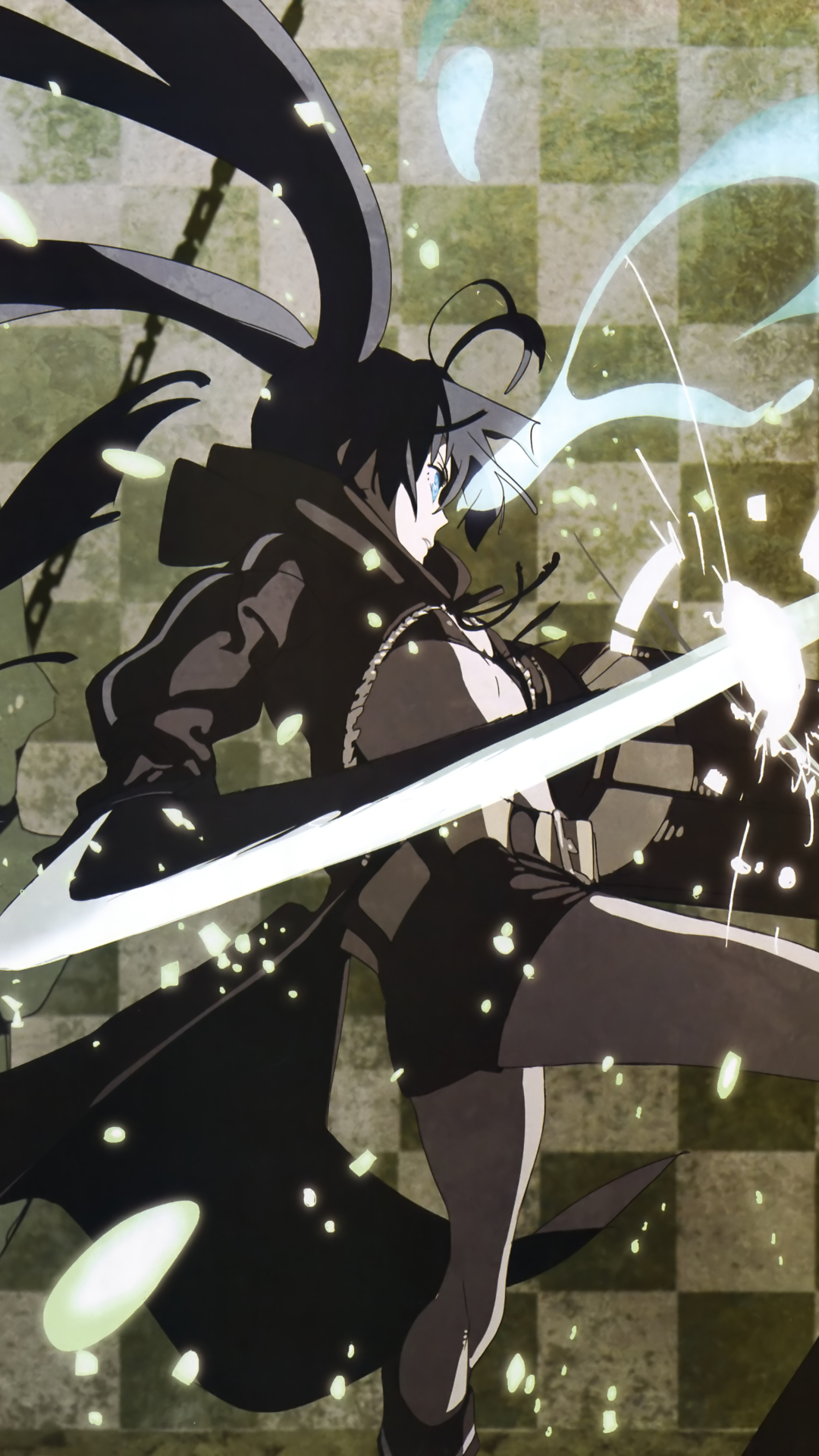 Handy-Wallpaper Animes, Burakku Rokku Shuta, Dead Master (Black Rock Shooter) kostenlos herunterladen.