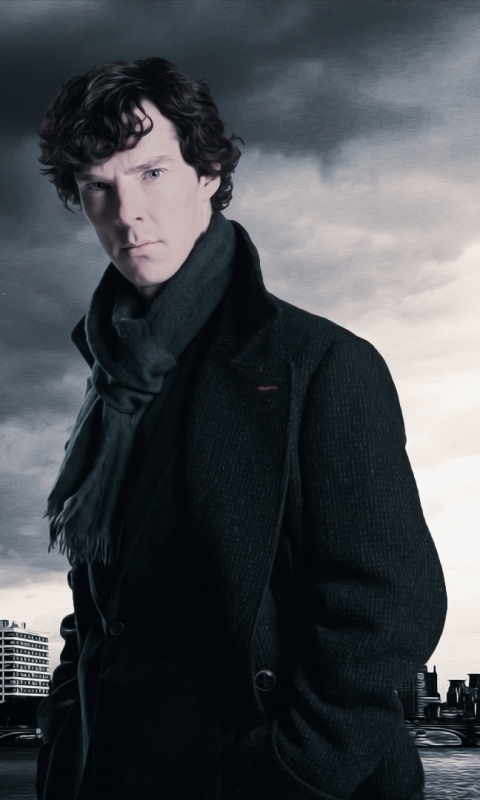 Handy-Wallpaper Sherlock, Fernsehserien, Sherlock Holmes kostenlos herunterladen.