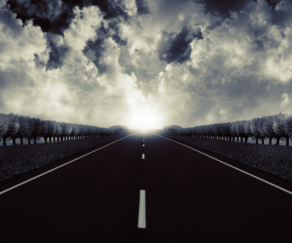 Free download wallpaper Road, Artistic on your PC desktop