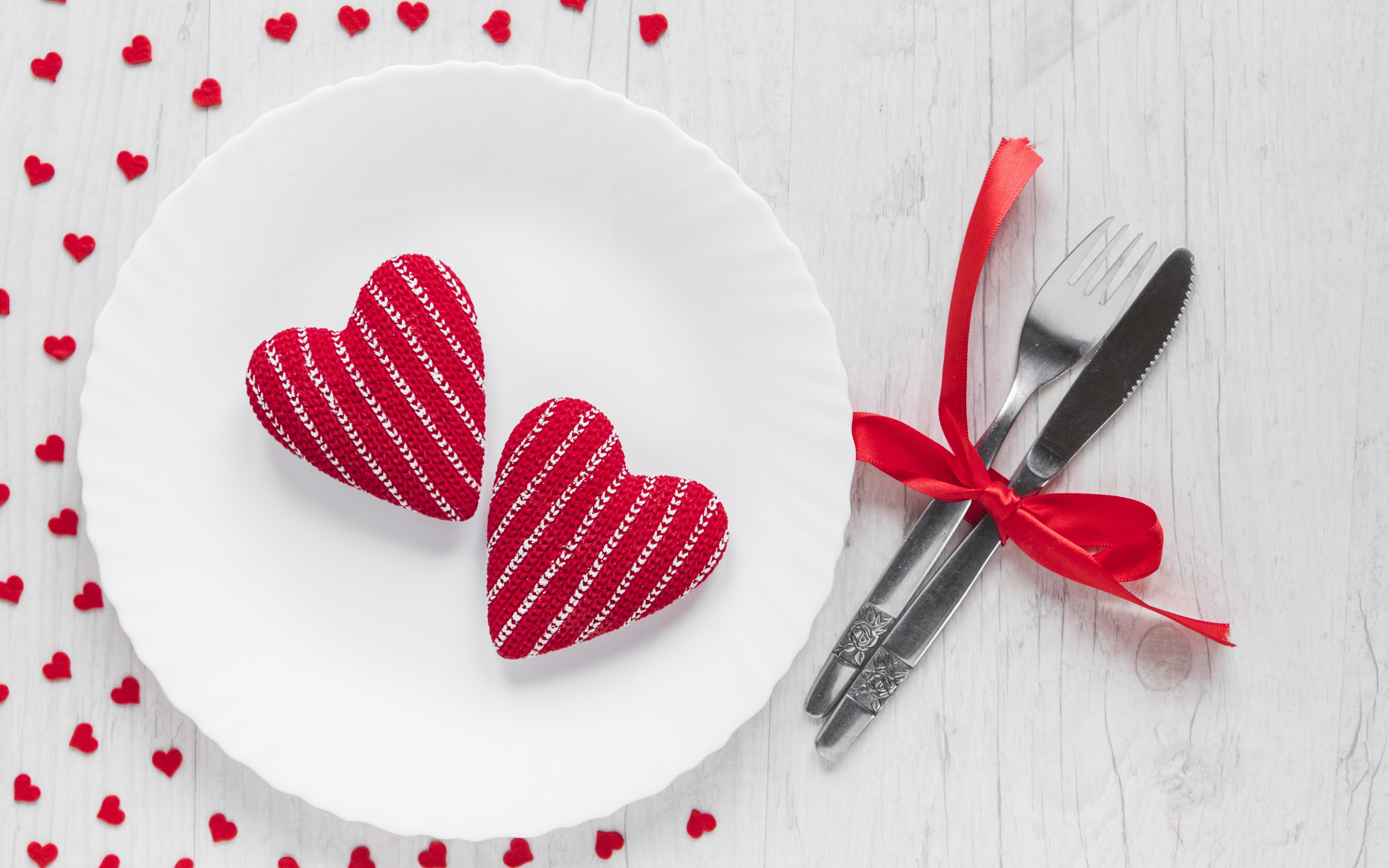 holiday, valentine's day, heart, plate