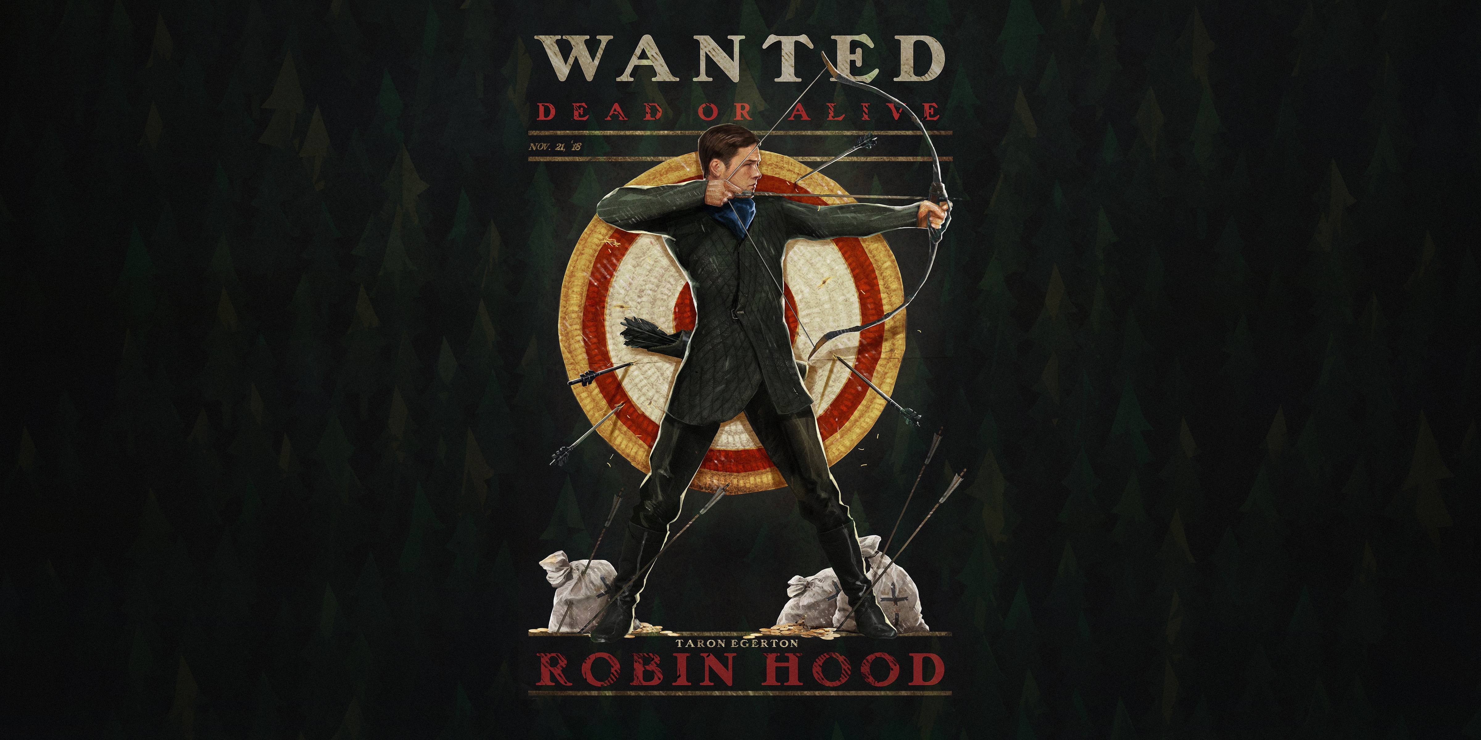 movie, robin hood (2018), taron egerton