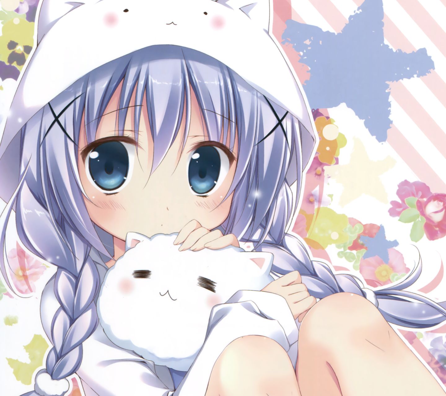 Laden Sie das Animes, Chino Kafu, Gochuumon Wa Usagi Desu Ka?-Bild kostenlos auf Ihren PC-Desktop herunter