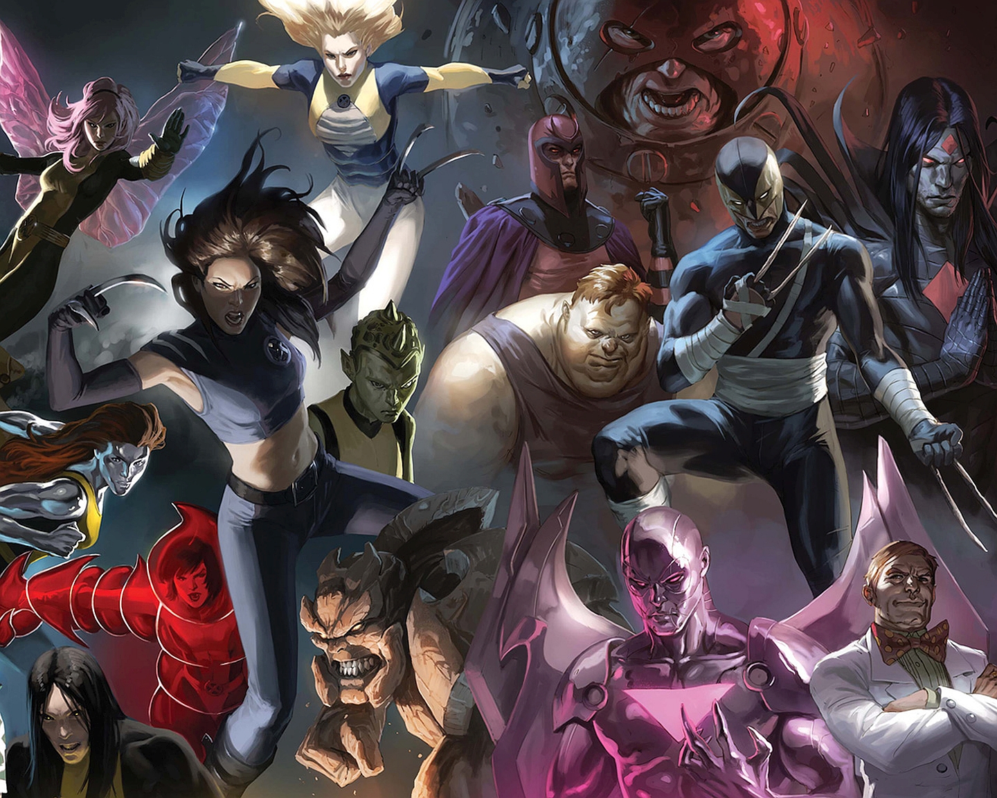Baixar papel de parede para celular de História Em Quadrinhos, X Men: O Filme, X 23, Juggernaut (Marvel Comics) gratuito.