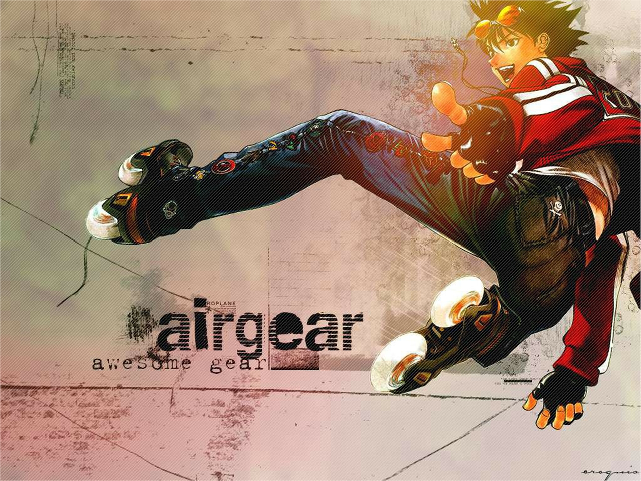 Handy-Wallpaper Animes, Air Gear kostenlos herunterladen.