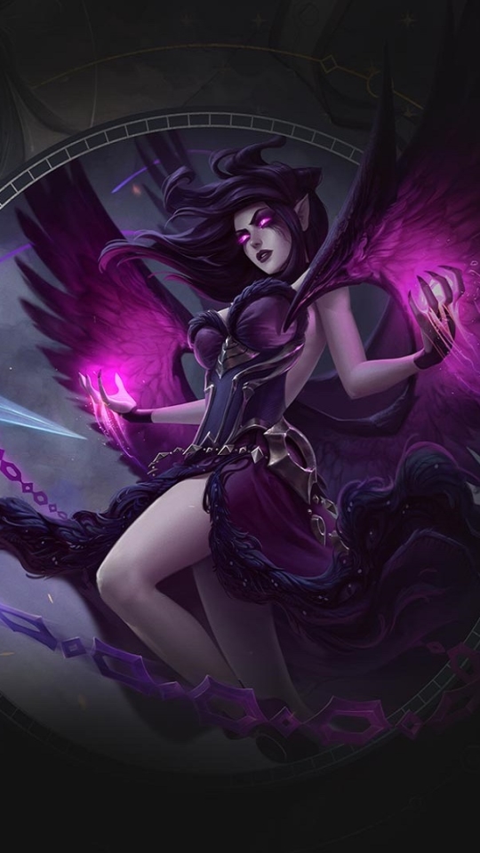 Download mobile wallpaper League Of Legends, Video Game, Morgana (League Of Legends) for free.