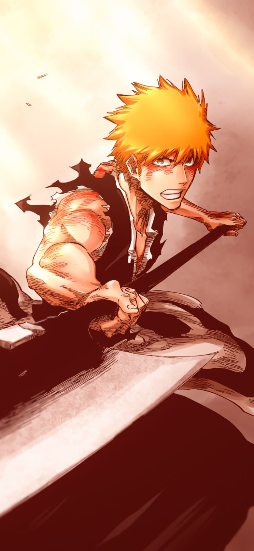 Handy-Wallpaper Bleach, Animes, Ichigo Kurosaki kostenlos herunterladen.