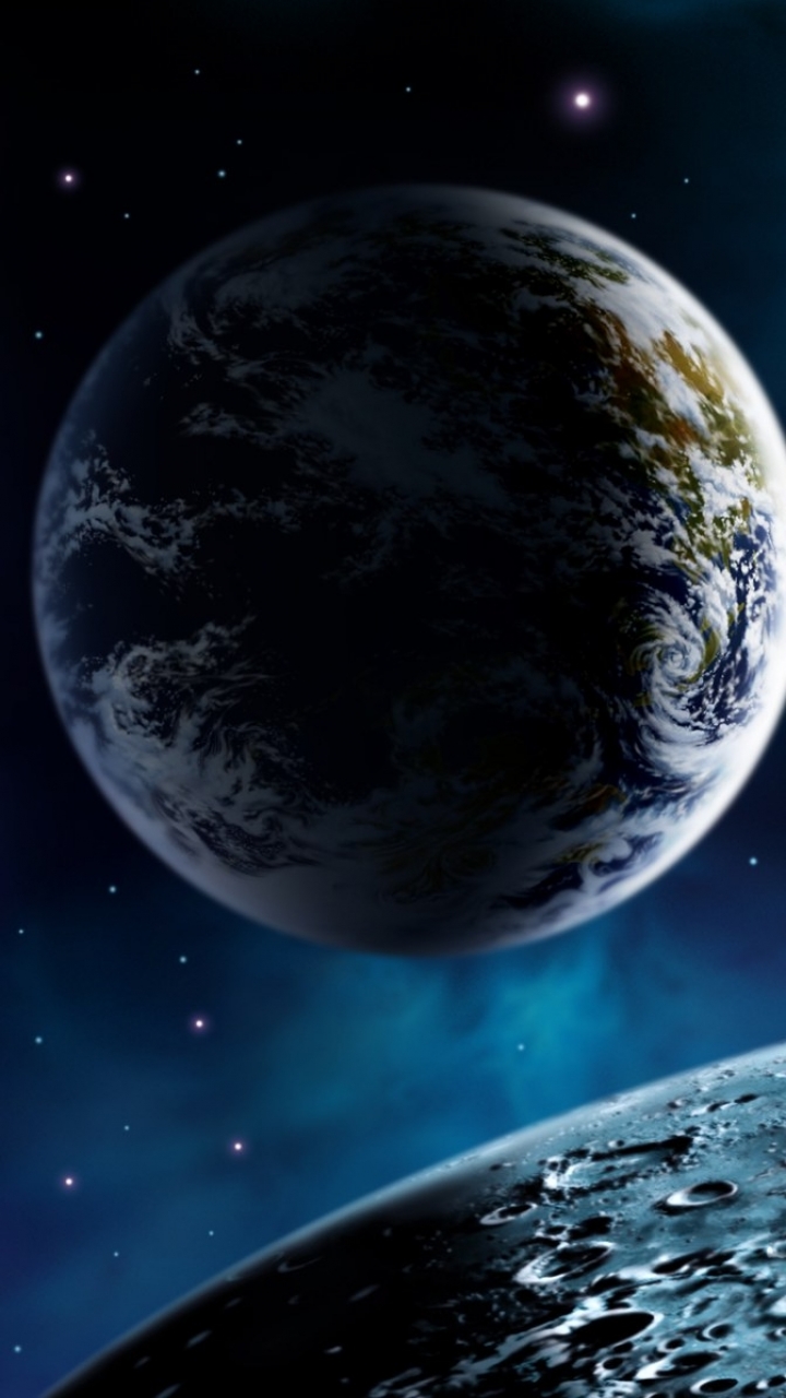 Handy-Wallpaper Planet, Science Fiction, Raumschiff, Nasa kostenlos herunterladen.