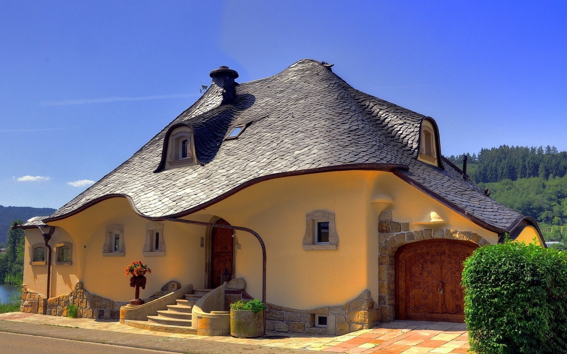 Free download wallpaper Architecture, House, Germany, Man Made on your PC desktop