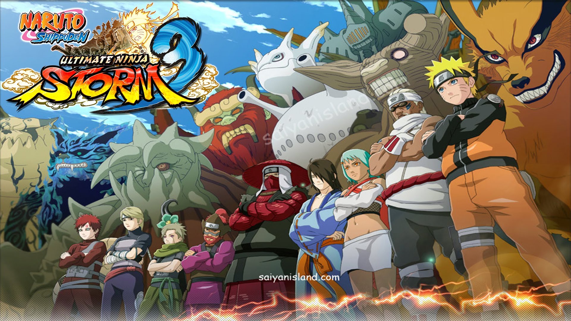 Популярные заставки и фоны Наруто Шиппуден: Ultimate Ninja Storm 3 на компьютер