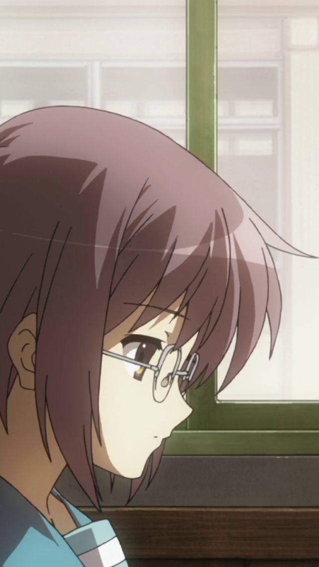 Descarga gratuita de fondo de pantalla para móvil de Animado, Suzumiya Haruhi No Yūutsu, Yuki Nagato.