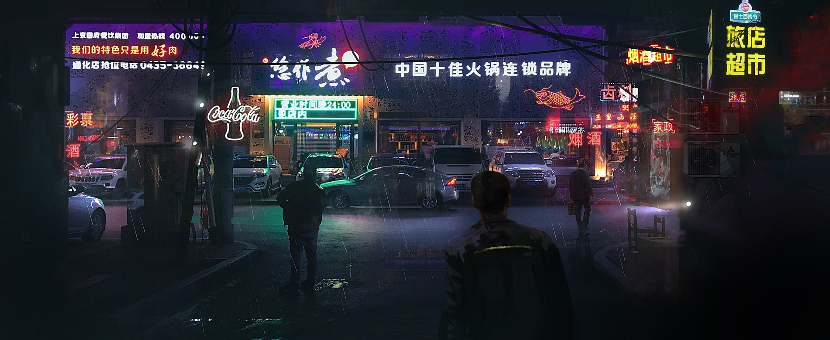 855207 descargar imagen paisaje urbano ciberpunk, ciencia ficción, ciudad, república popular china: fondos de pantalla y protectores de pantalla gratis