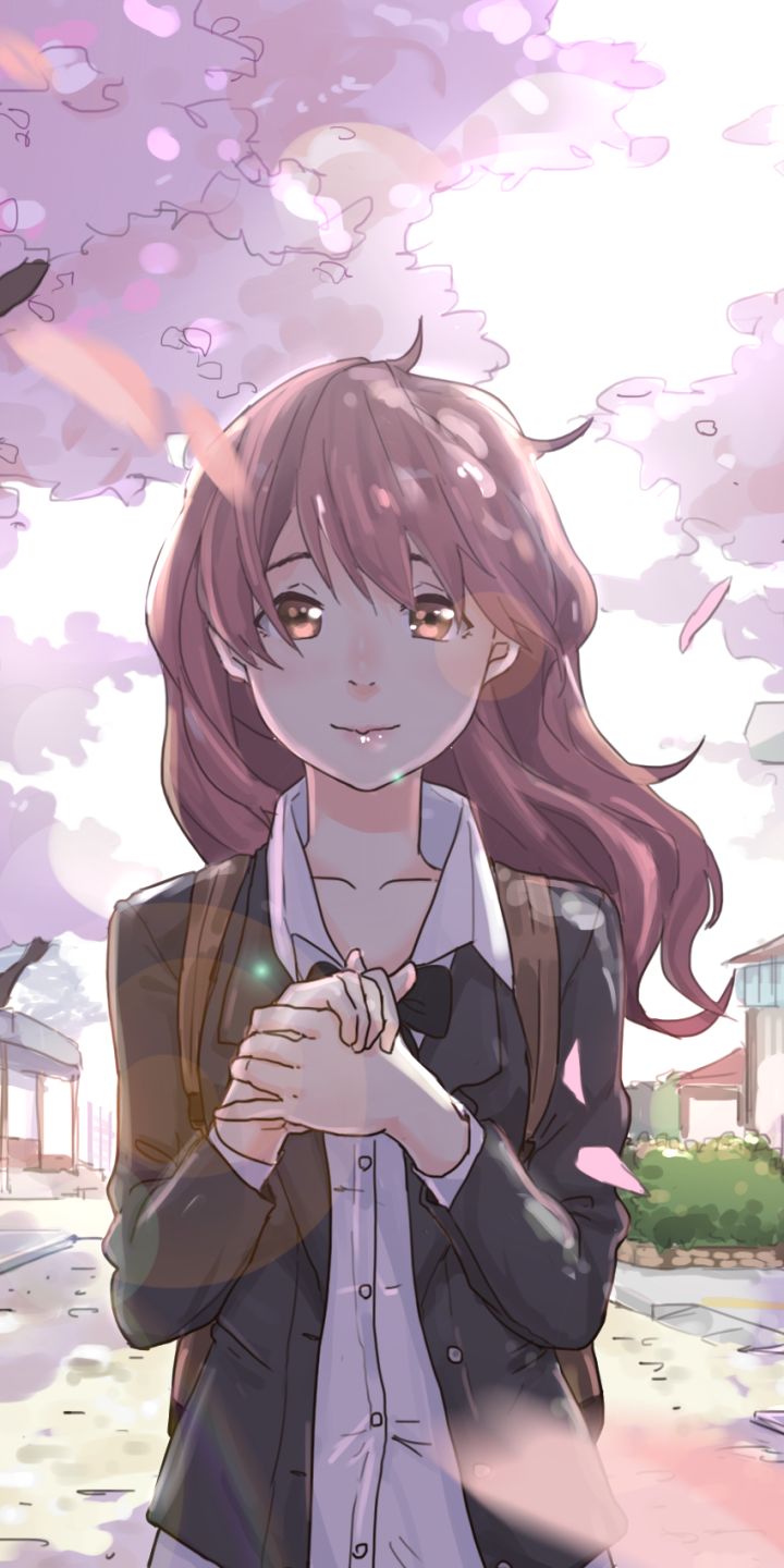 Descarga gratuita de fondo de pantalla para móvil de Animado, Shouko Nishimiya, Koe No Katachi.