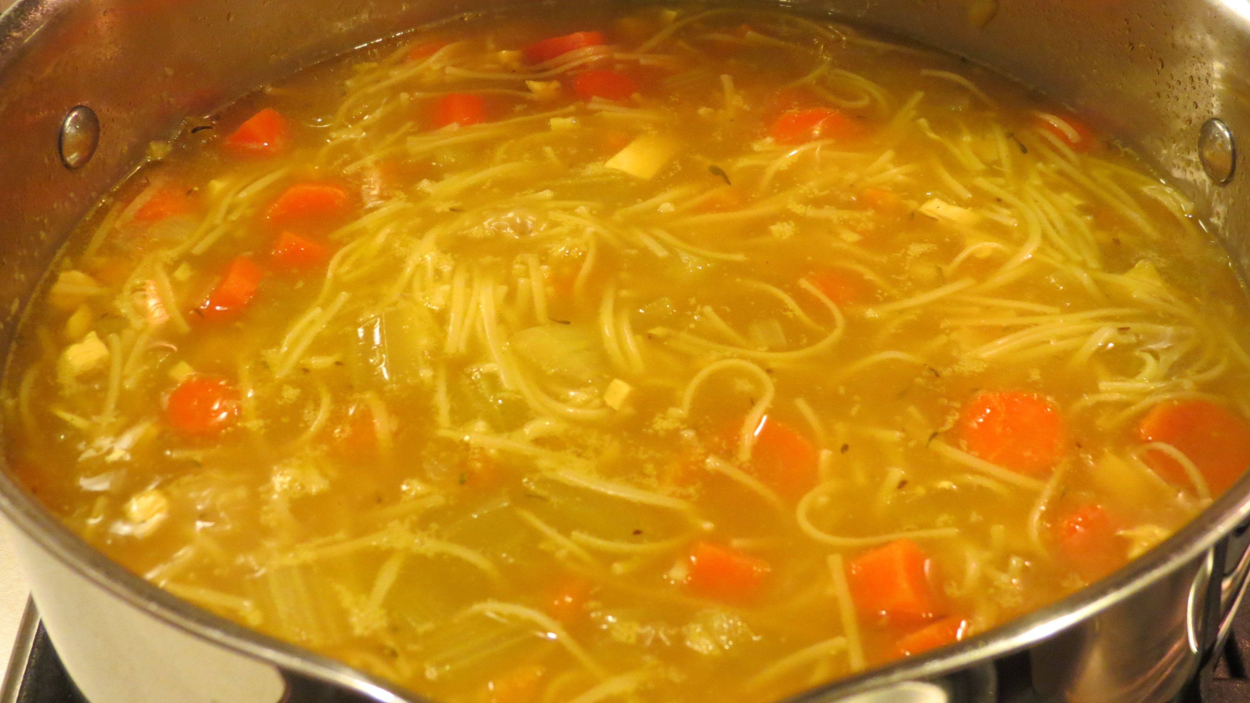 food, chicken soup