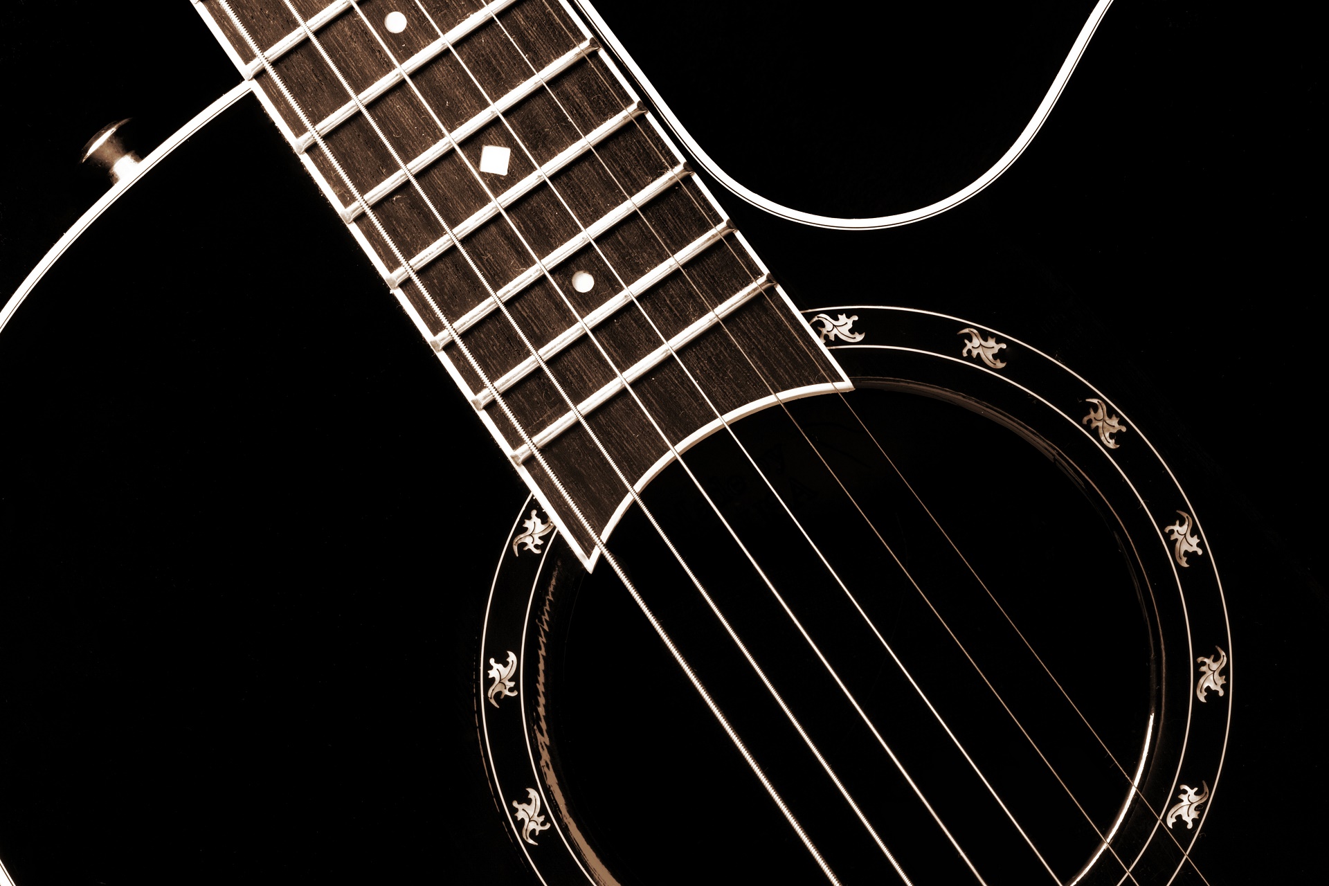 Download mobile wallpaper Music, Close Up, Guitar, Instrument for free.