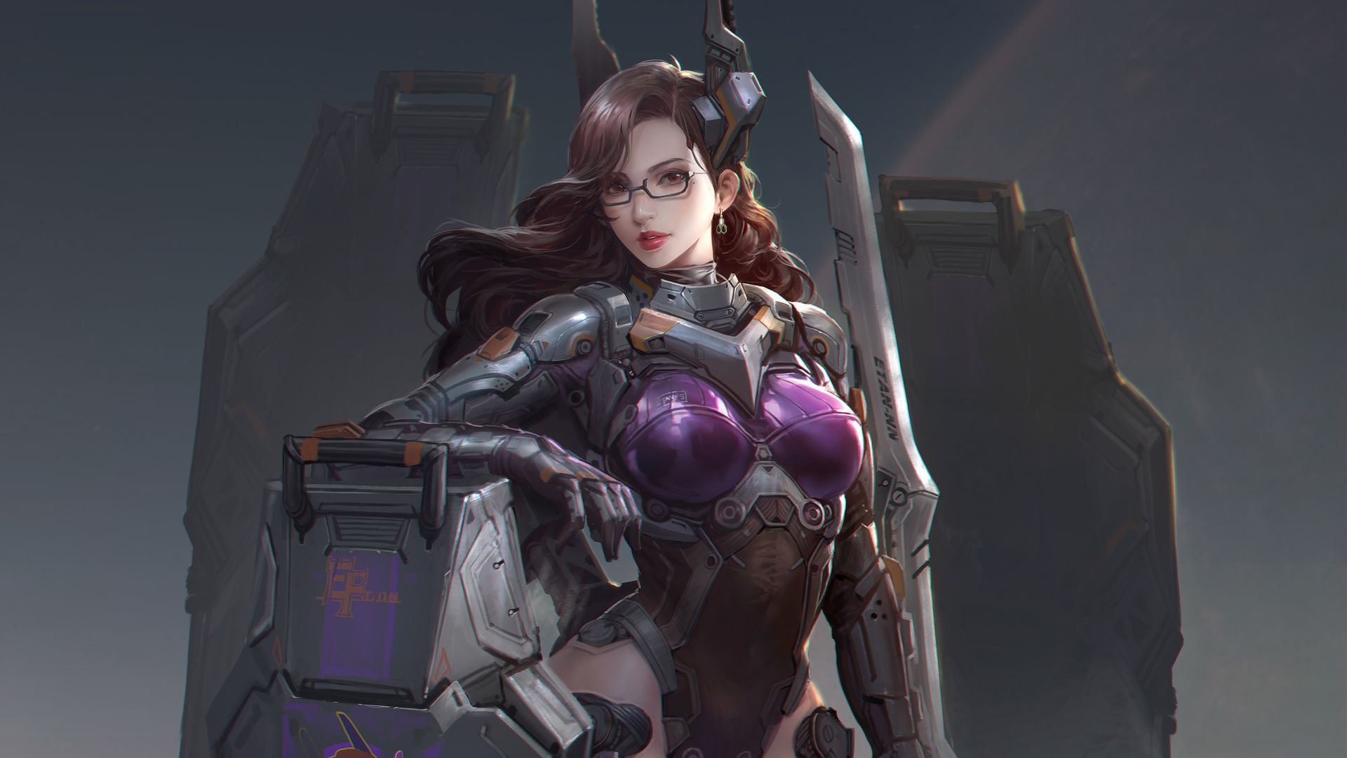 Download mobile wallpaper Warrior, Sci Fi, Mecha, Women Warrior for free.