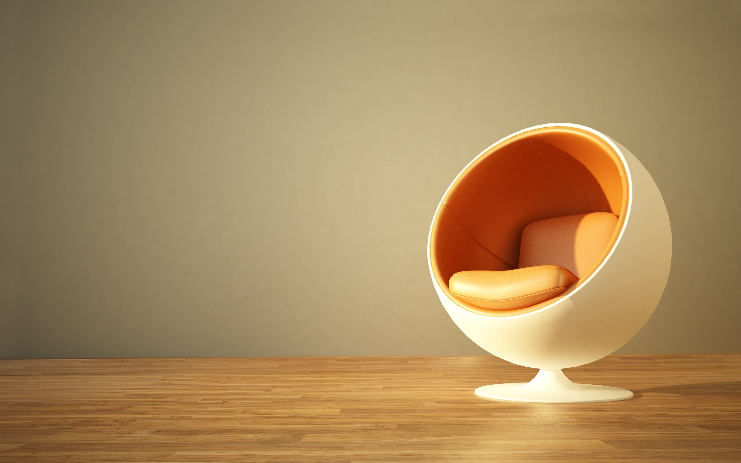 Download mobile wallpaper Armchair, Room, Minimalism for free.