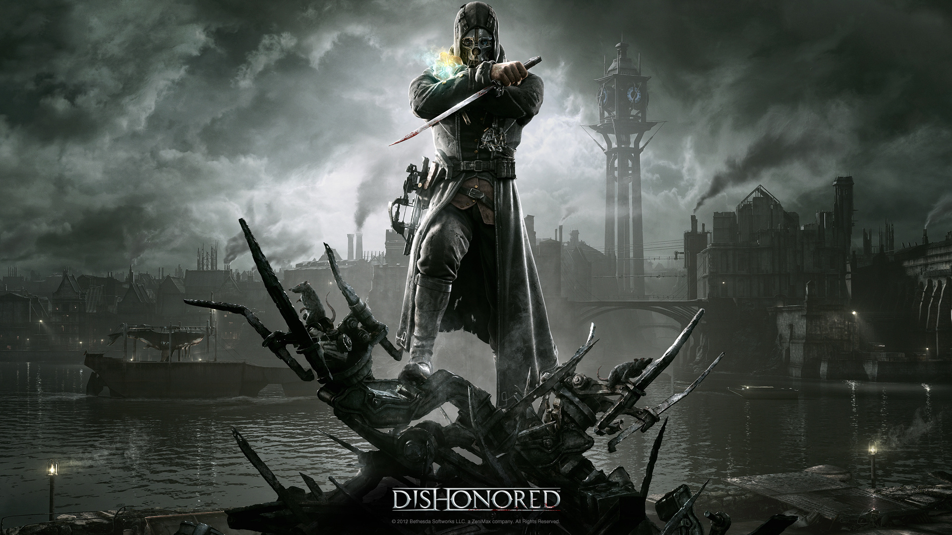 Laden Sie Dishonored HD-Desktop-Hintergründe herunter