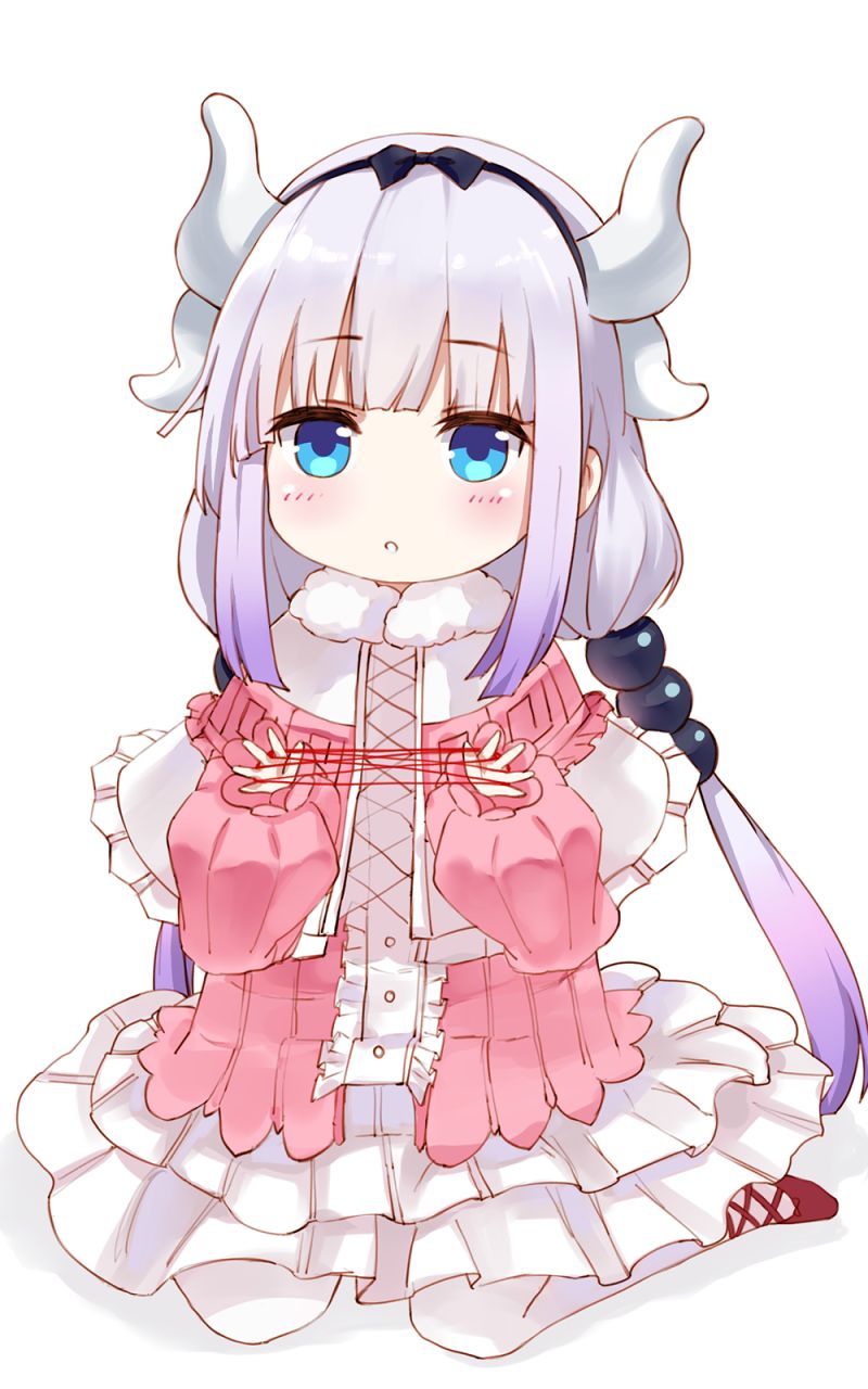 Téléchargez des papiers peints mobile Animé, Kobayashi San Chi No Maid Dragon, Kanna Kamui gratuitement.