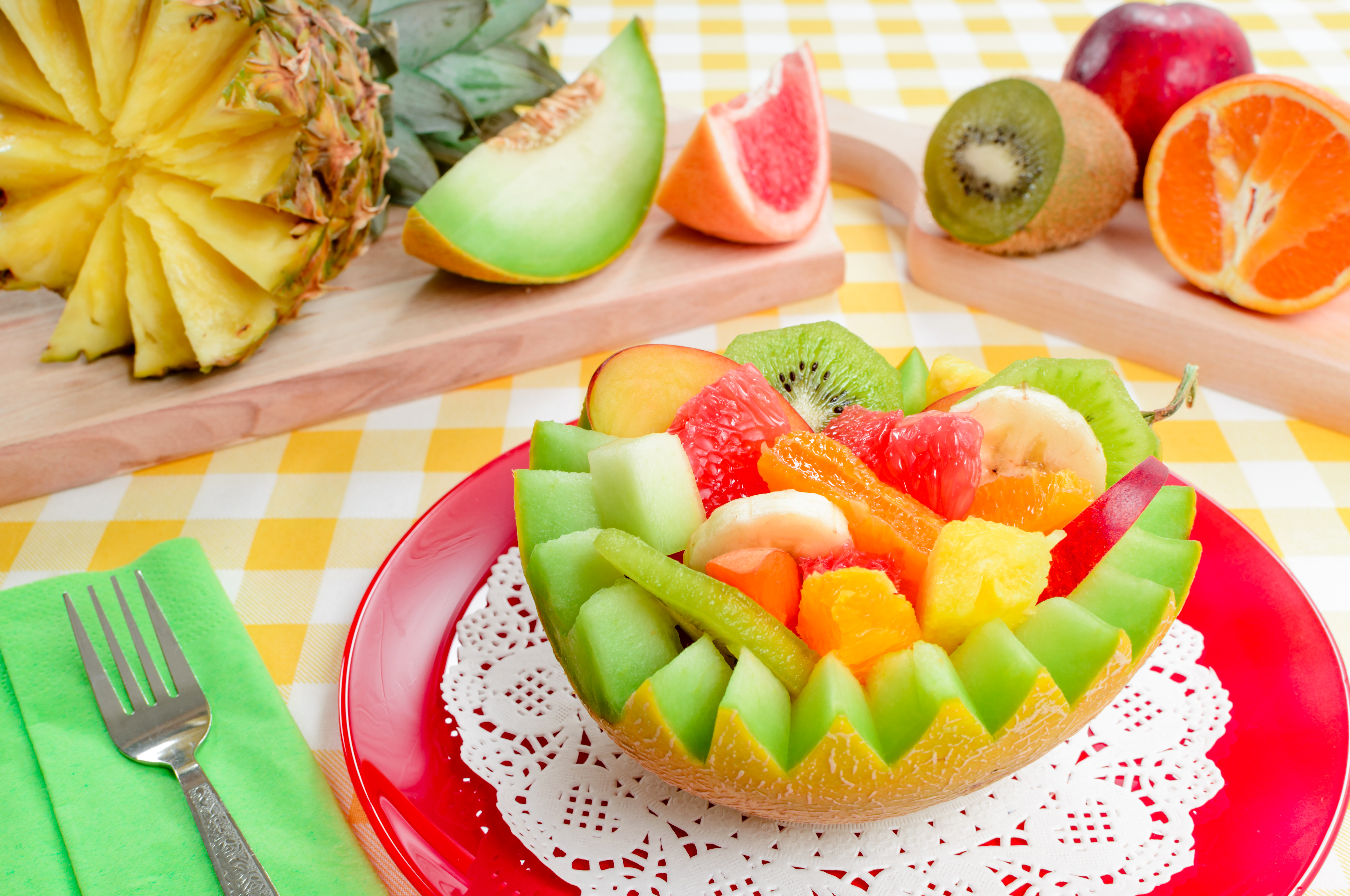390543 télécharger l'image kiwi, nourriture, fruit, melon, orange), ananas, des fruits - fonds d'écran et économiseurs d'écran gratuits