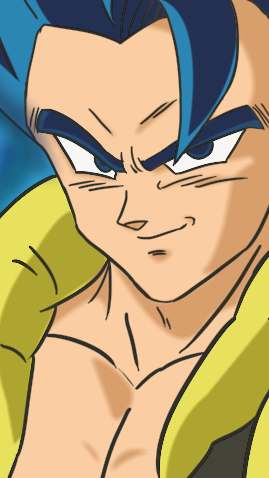 Download mobile wallpaper Anime, Gogeta (Dragon Ball), Dragon Ball Super: Broly for free.